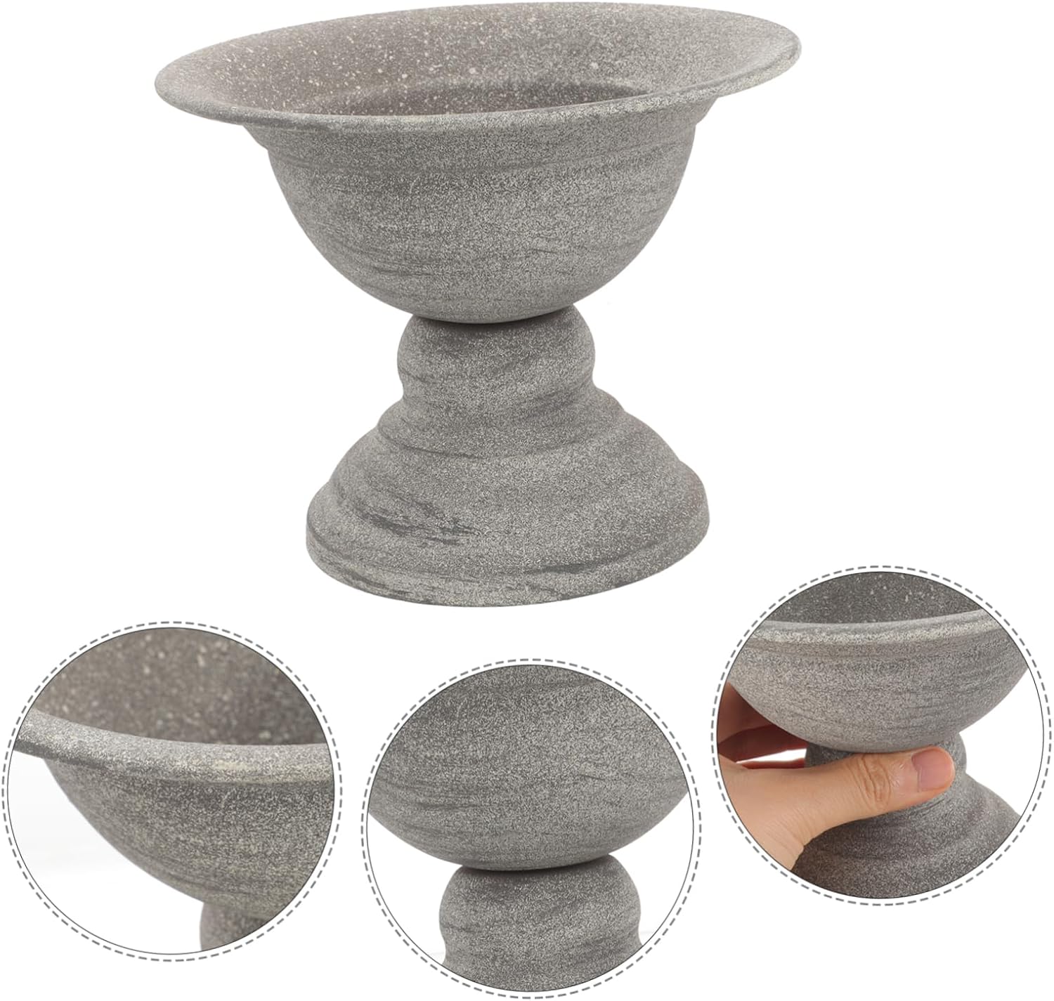 Vintage Style Dried Flower Storage Vase for Home Decor