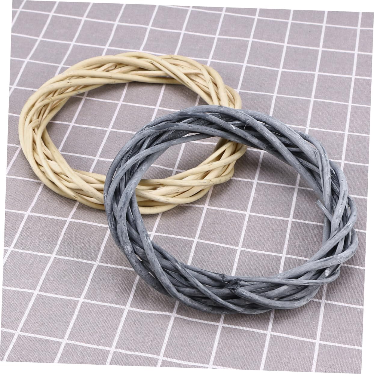 VOSAREA Natural Vine Branch Wreath for Home Decor