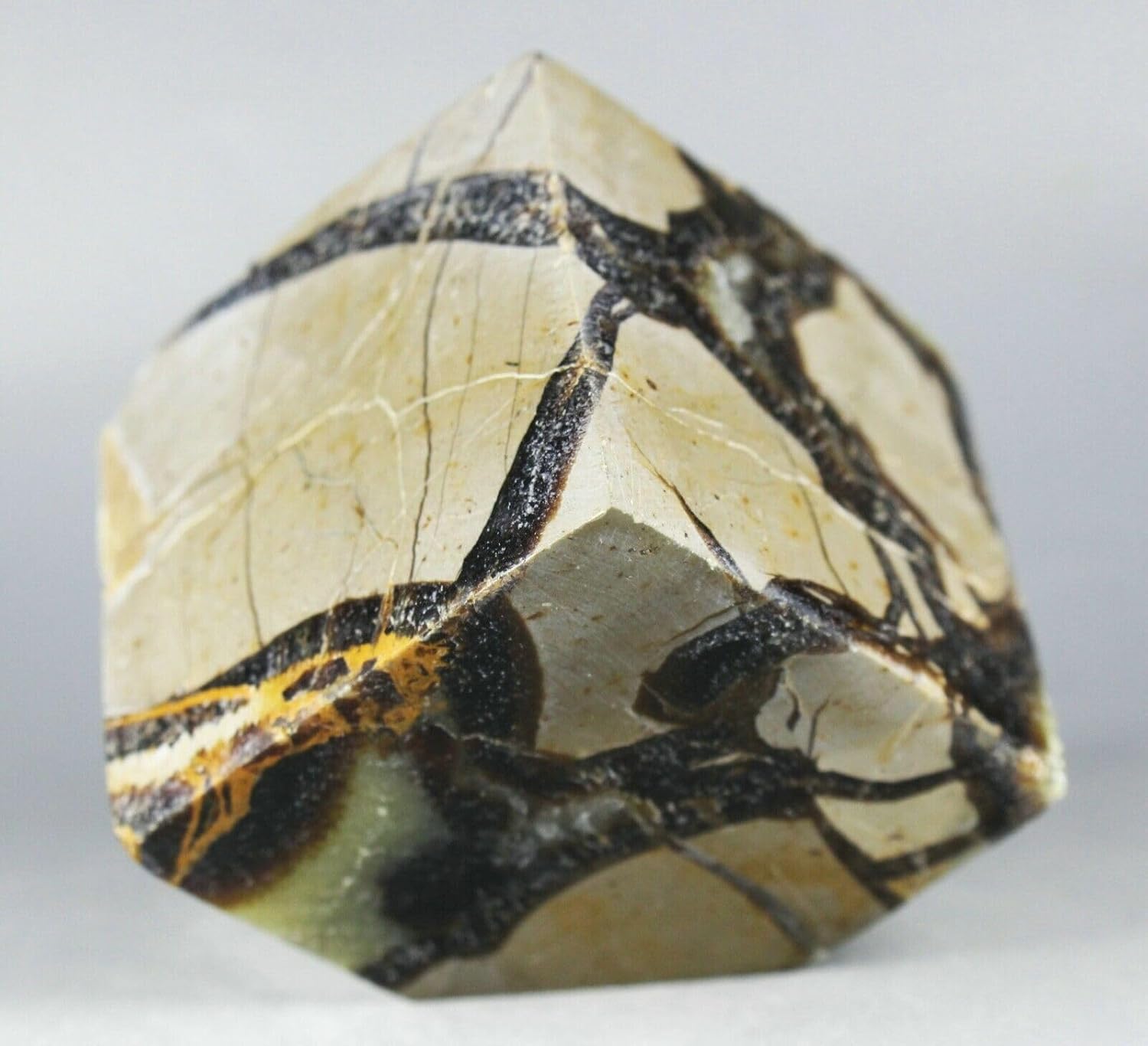 Polished Dragon Septarian Cube Reiki Stone Display 380G L5392