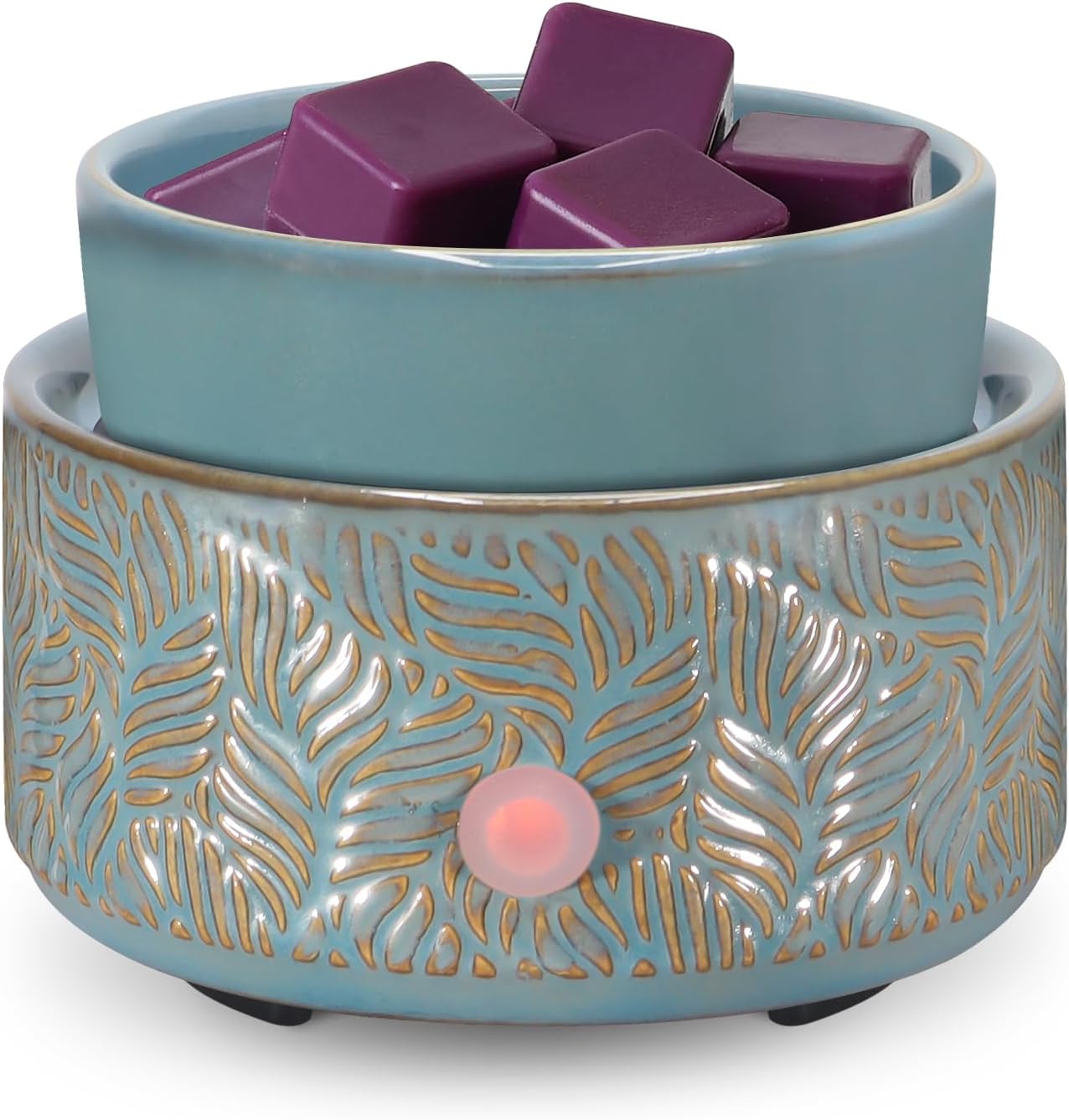 Electric Wax Melt Warmer 4-in-1 Ceramic Scented Candle Decor for Home Office Bedroom
