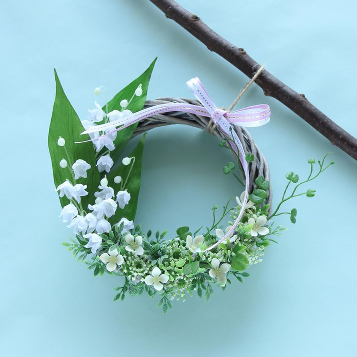 10 Inch Natural Rattan Wreath Frame for DIY