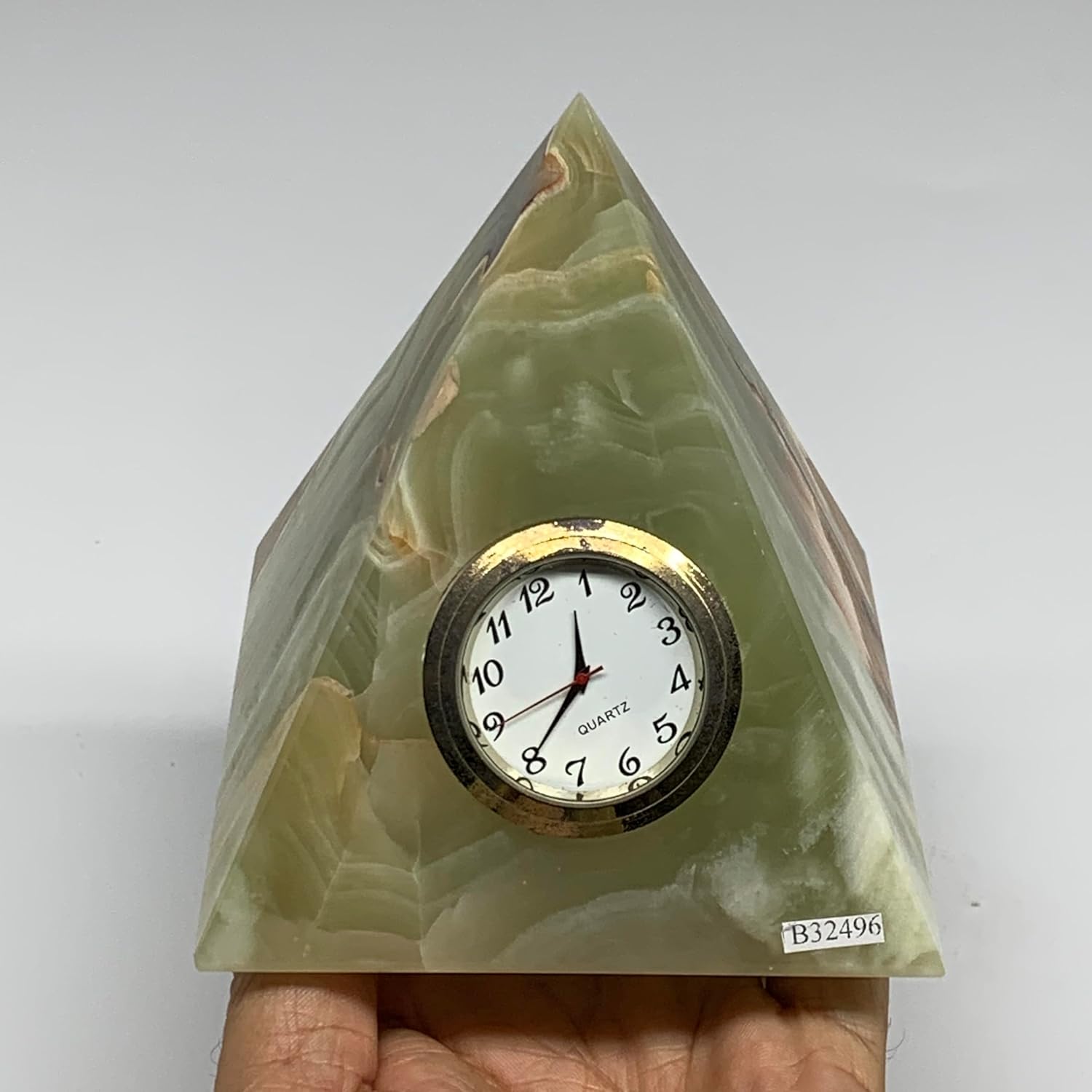 23 Lbs Large Natural Onyx Crystal Pyramid from Afghanistan