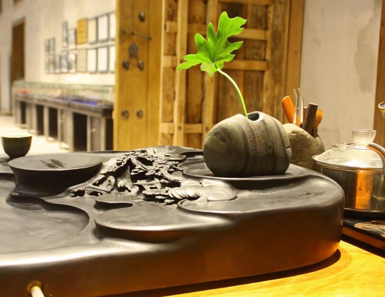 Handmade Pebble Vase Unique Decorative Home Decor
