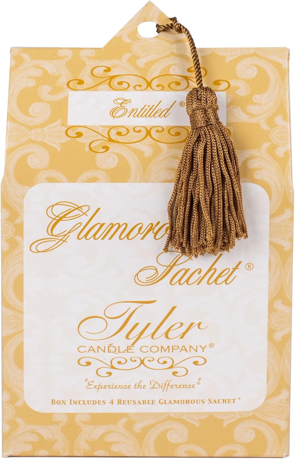 TYLER CANDLE 40211 Dryer Sachet Pack of 4