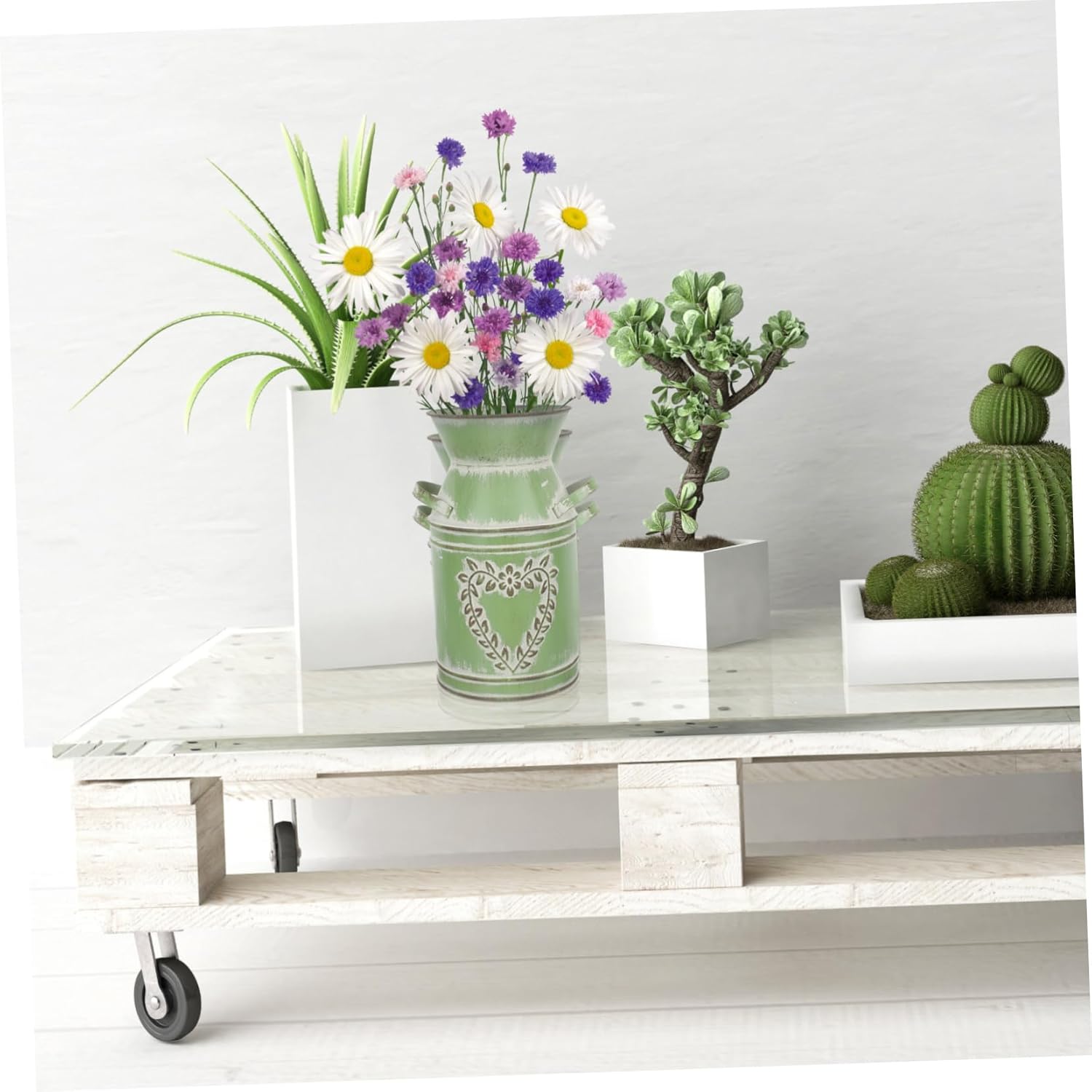 Balacoo Vintage Metal Arrangement Pot Holder
