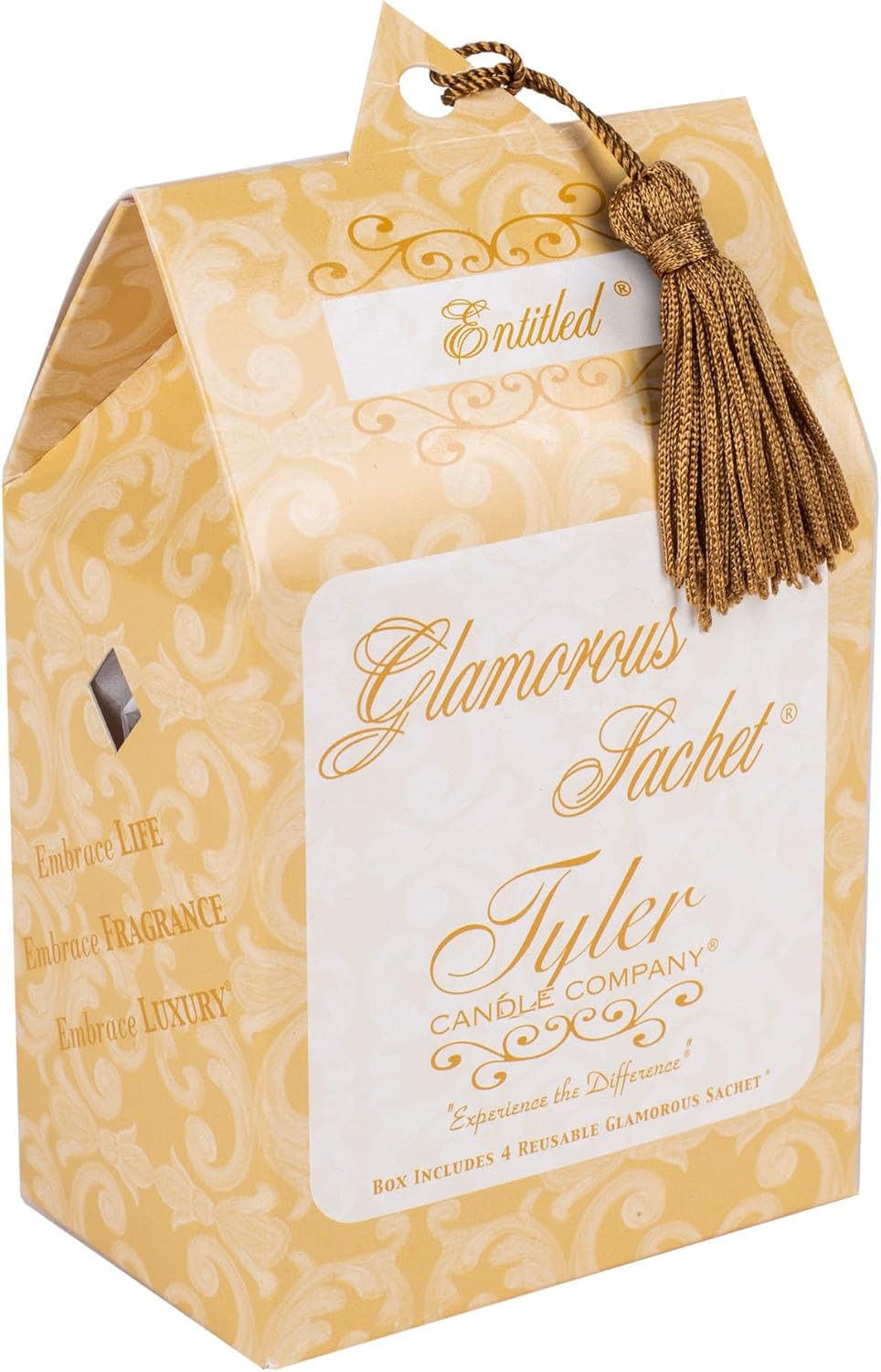 TYLER CANDLE 40211 Dryer Sachet Pack of 4