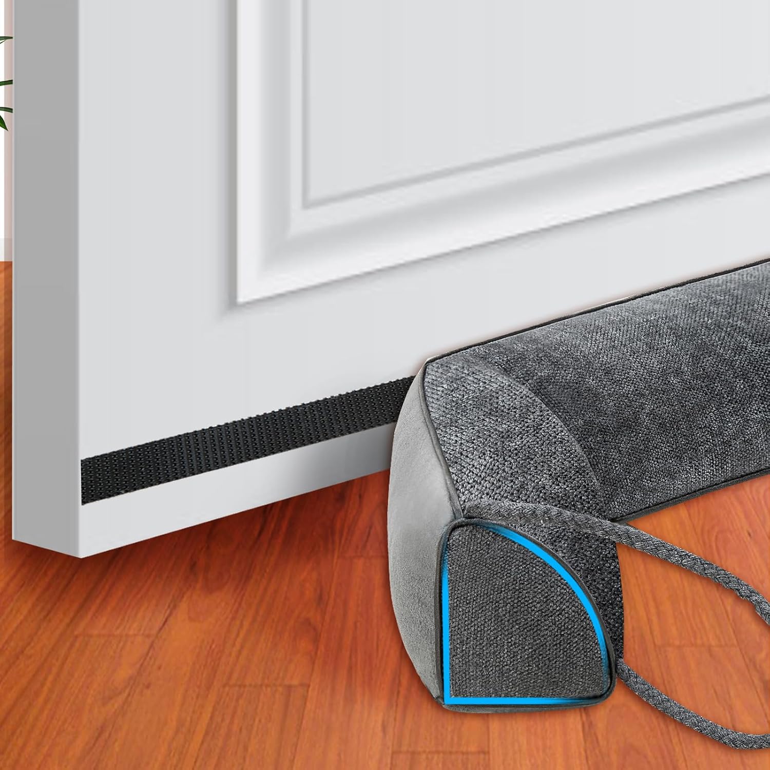 KingBaas Weather Stripping Door Seal - Draft Stopper Under Door