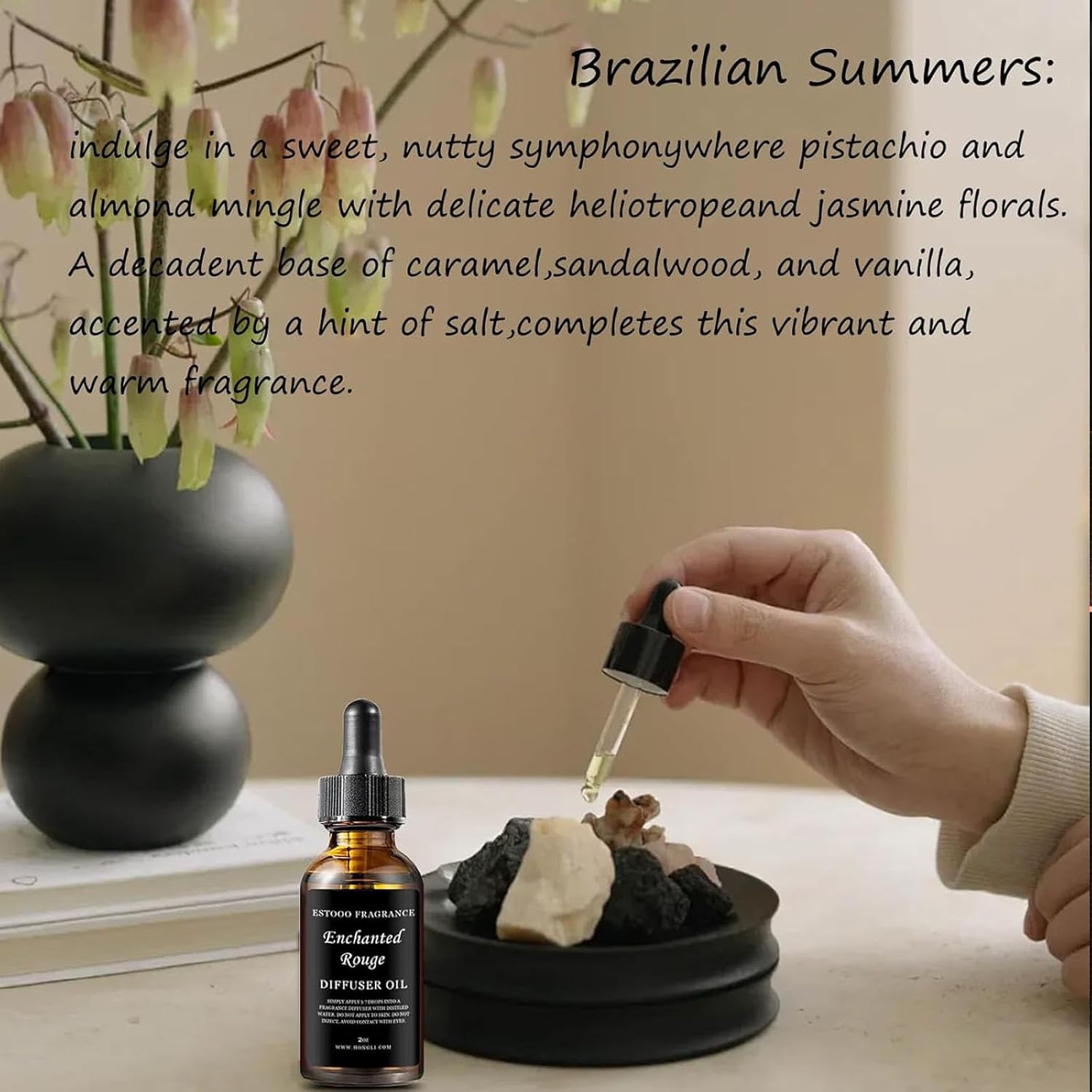 Premium Scented Diffuser Oil - 60ml 2 Fl Oz for Home Hotel and Car