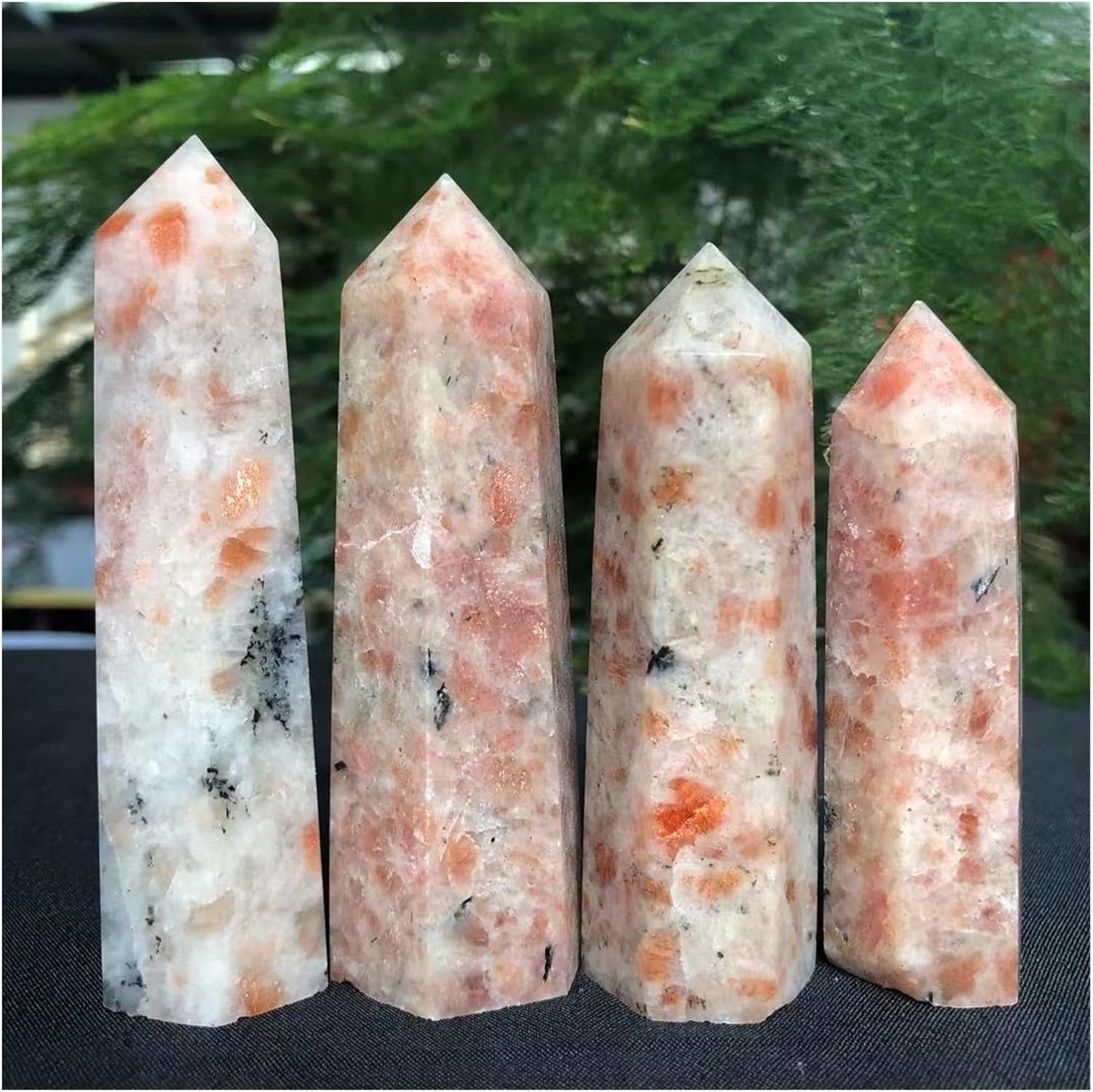 DOUKI Natural Crystal Sun Stone for Home Office Decoration