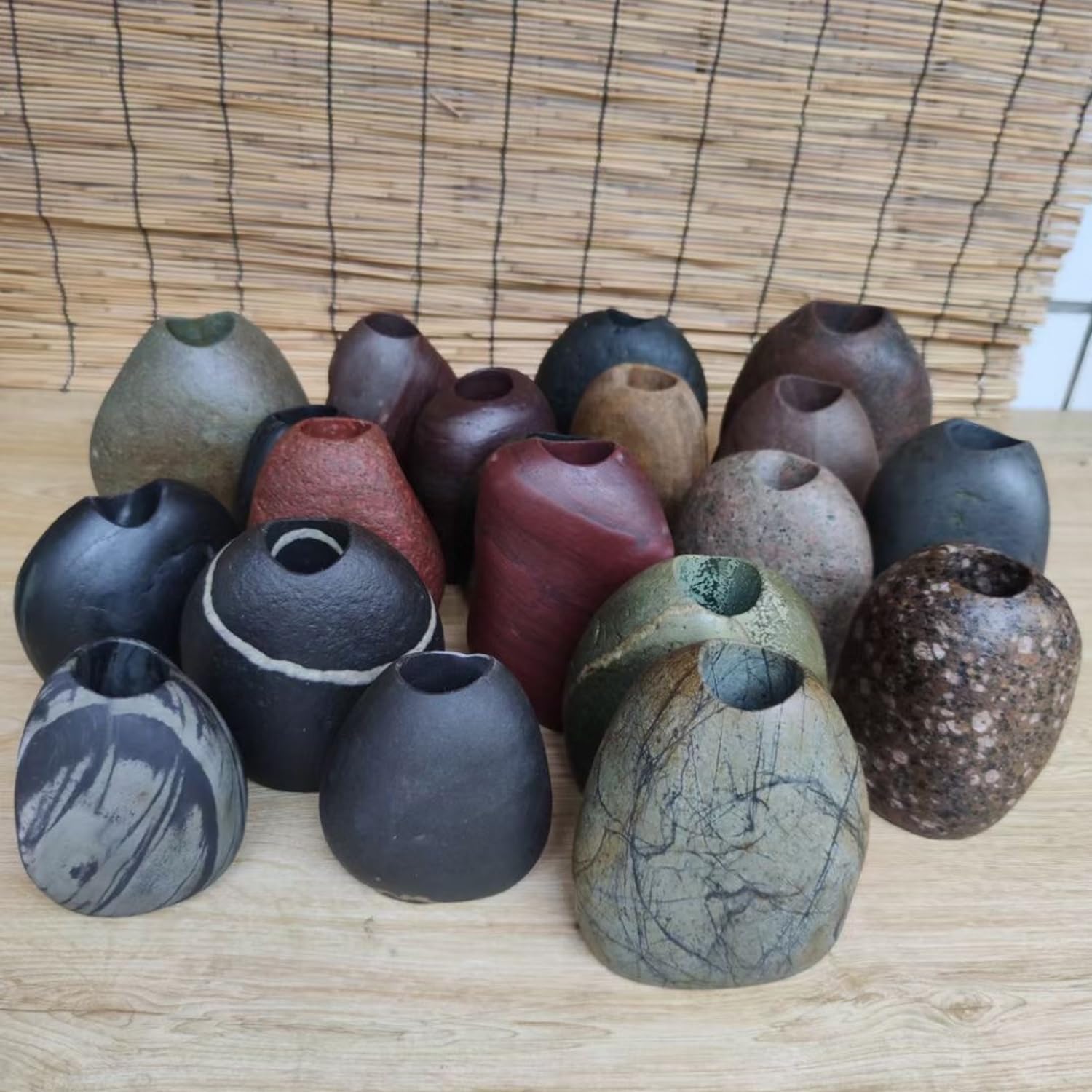 Handmade Pebble Vase Unique Decorative Home Decor