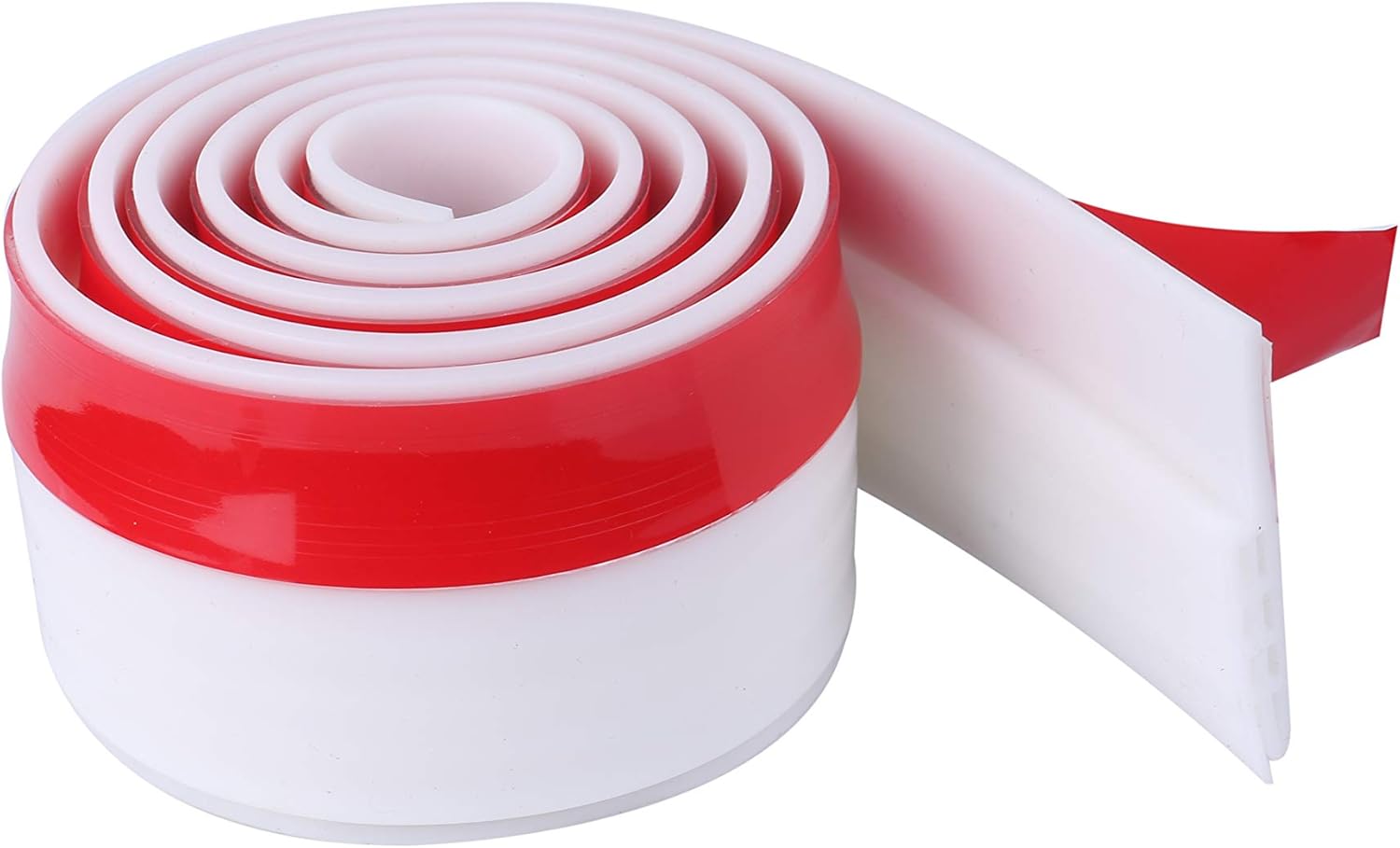 Energy Saver Door Draft Stopper - Noise Cancellation - Brown White Grey