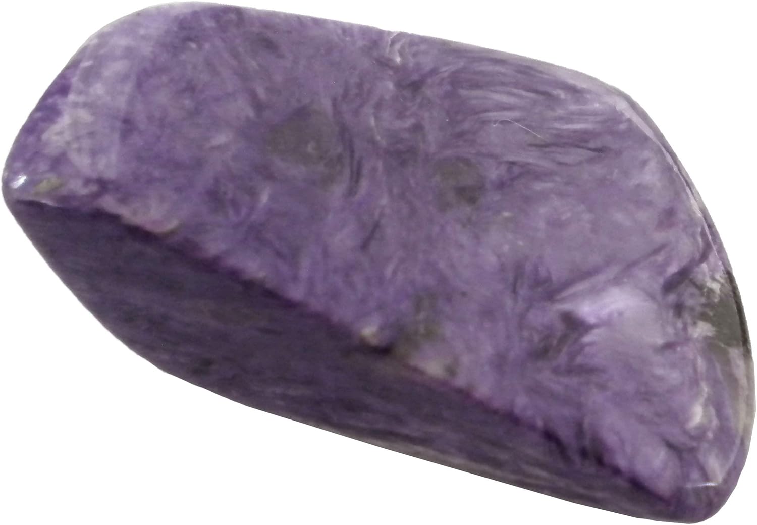 Charoite Polished Stone - 55 Grams 175 x 225 Inches