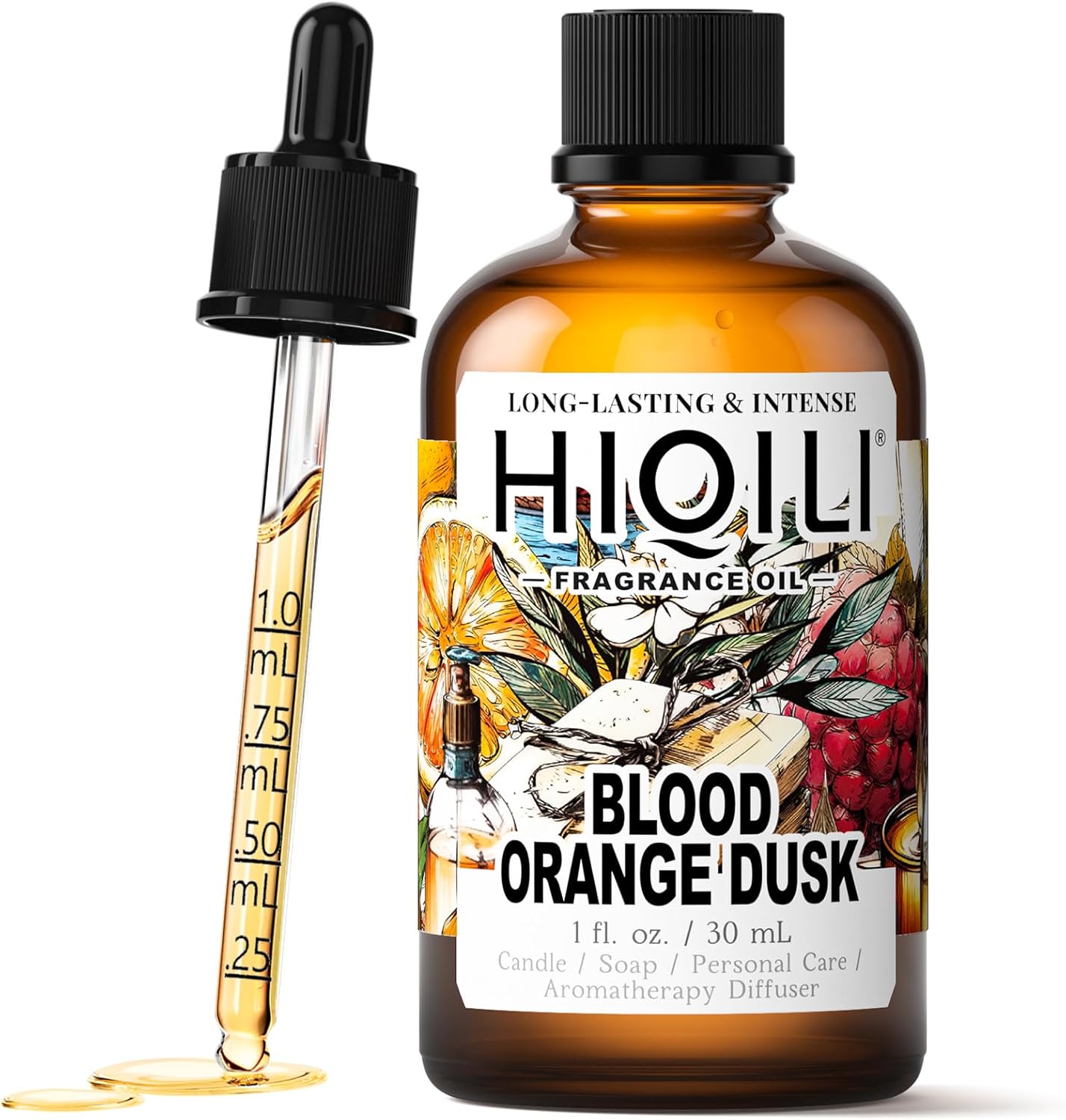 HIQILI Blood Orange Dusk Fragrance Oil 1 Fl Oz