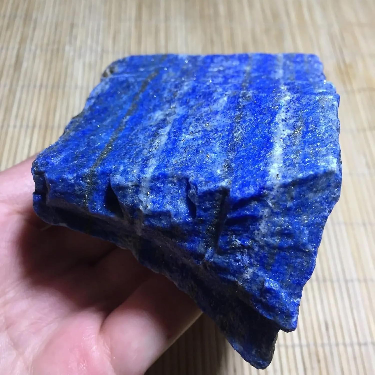 KatLin Lapis Lazuli Quartz Crystal Healing Stone 650-700g