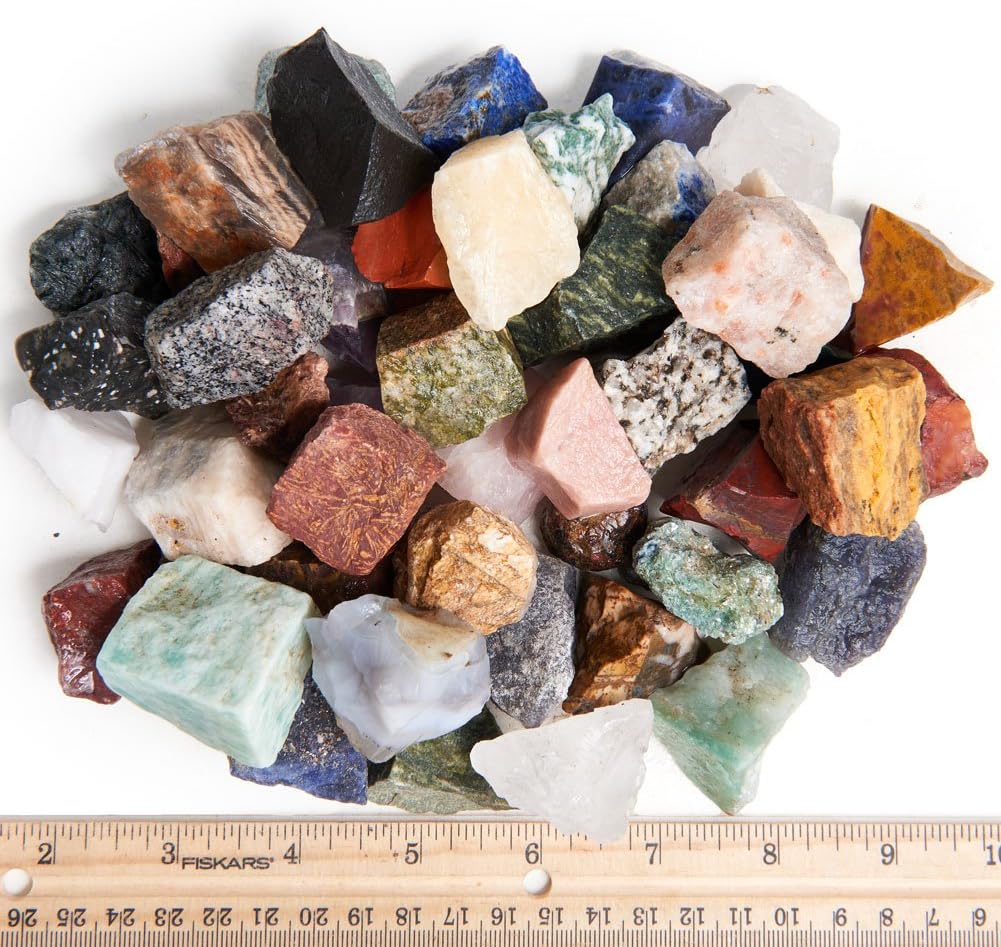 Digging Dolls 3 lbs Natural Rough Stone Mix