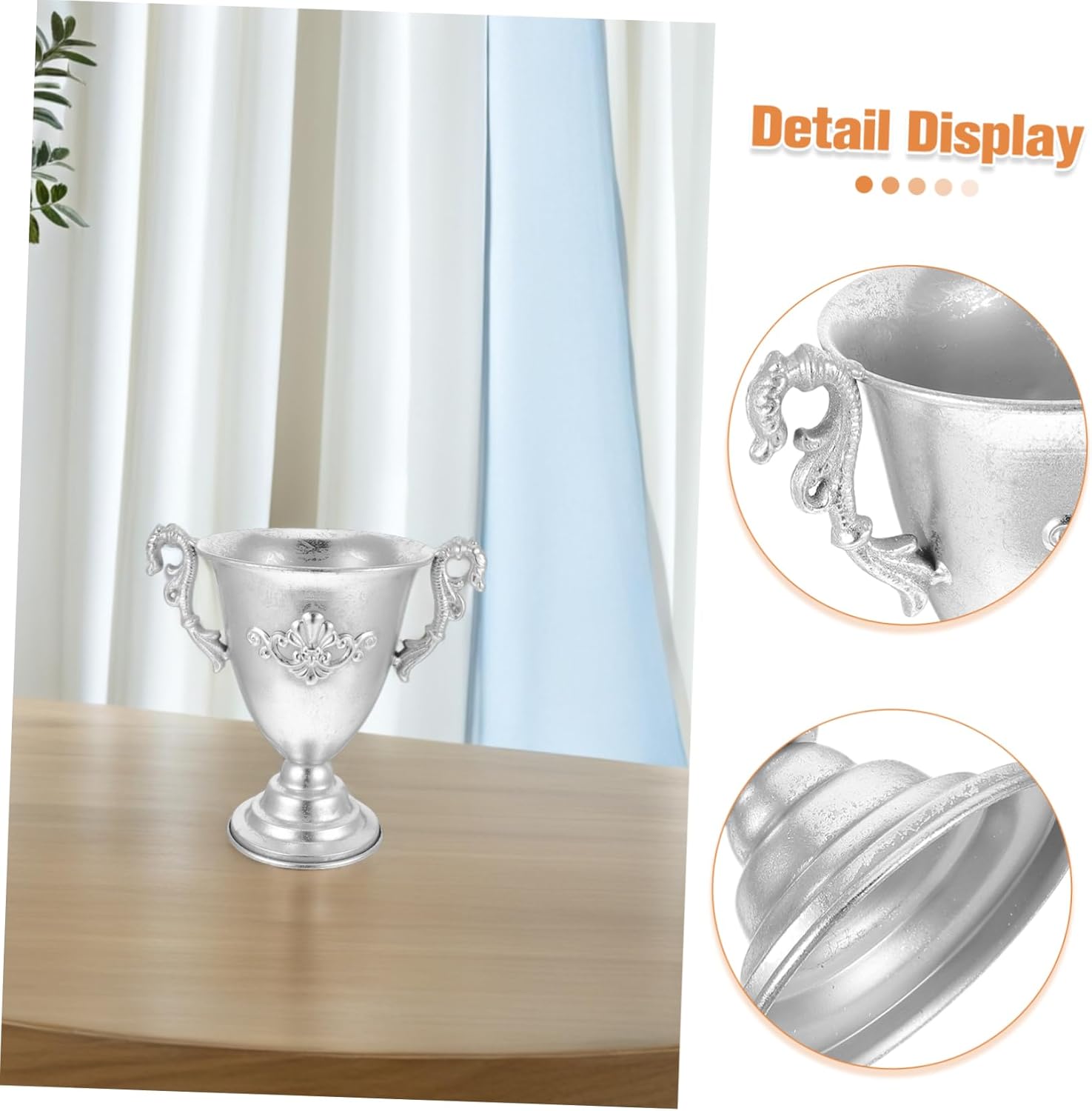 Rustic Iron Flower Vase Vintage Decorative Pot for Home