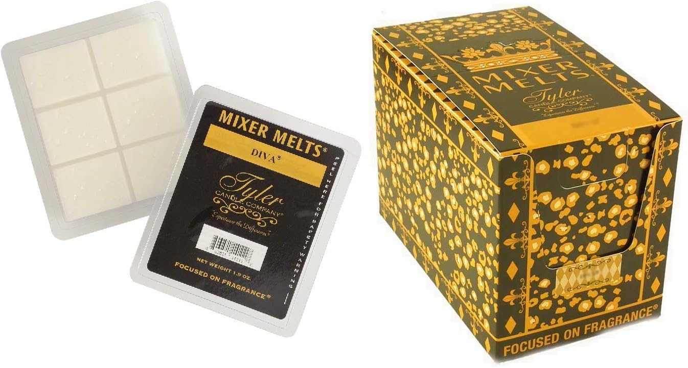 Case of 14 Tyler Scented Wax Melts or Wax Tarts - Diva