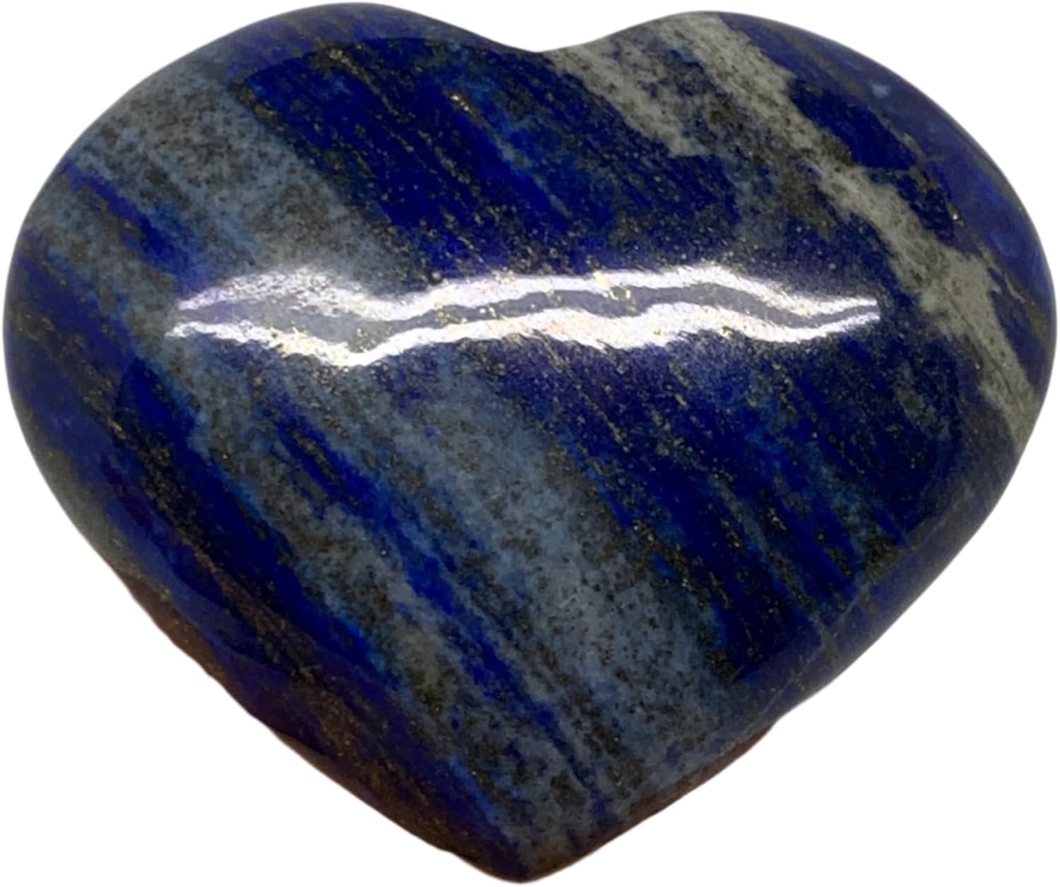 Natural Lapis Lazuli Heart Gemstone for Home Decor