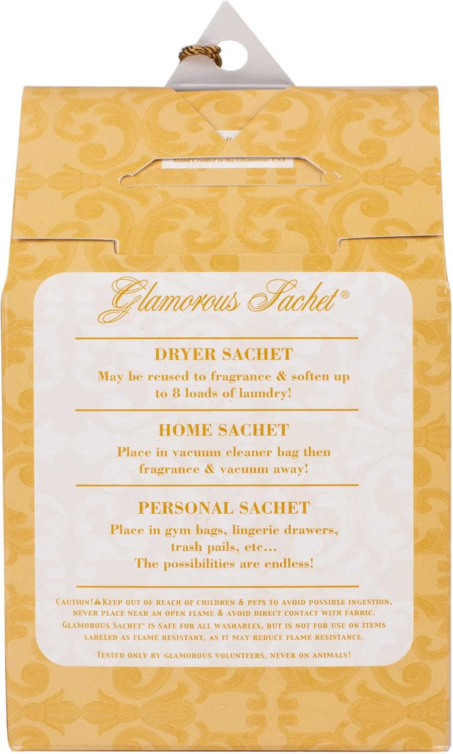 TYLER CANDLE 40211 Dryer Sachet Pack of 4