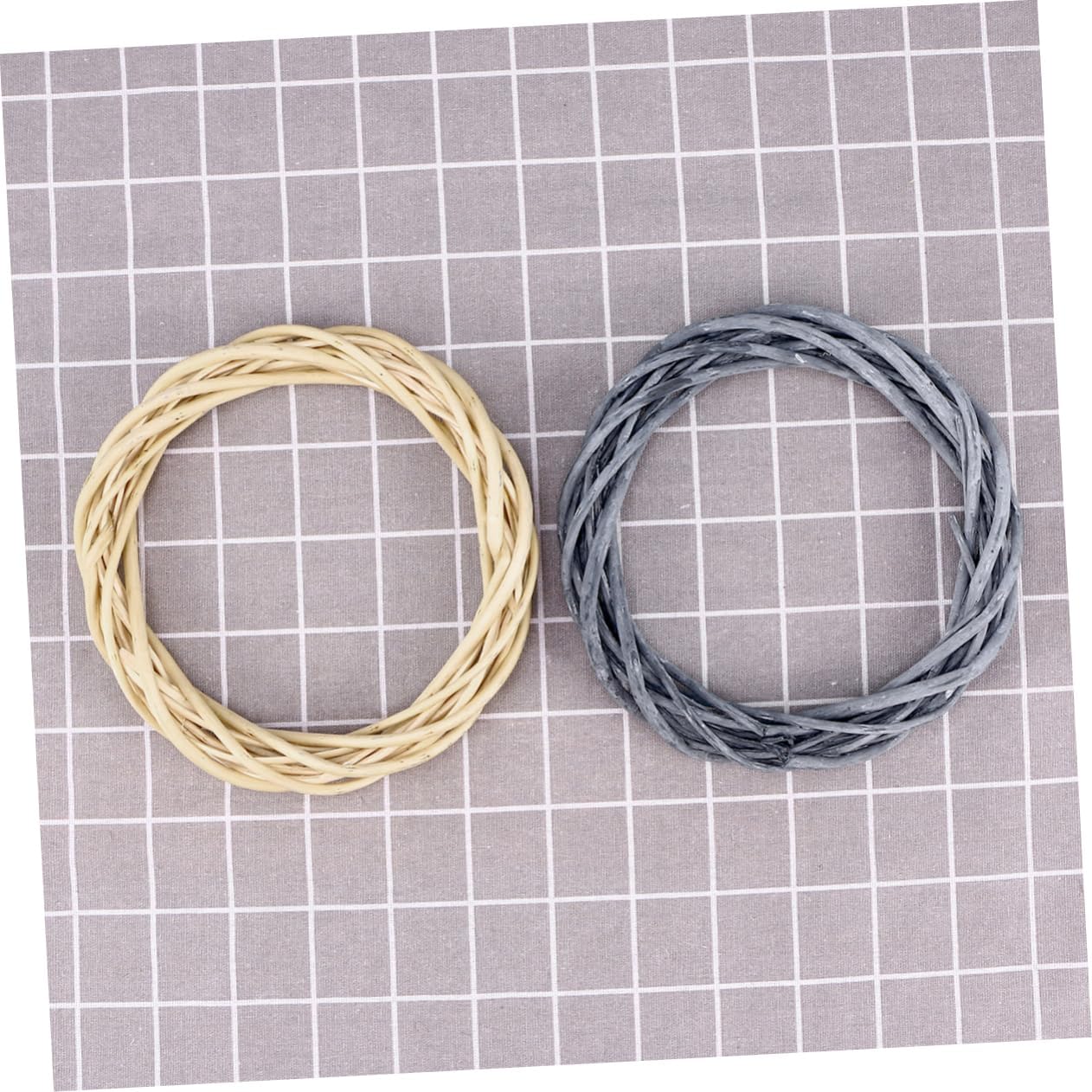 Cabilock Willow Woven Wooden Wreath for Holiday Decor