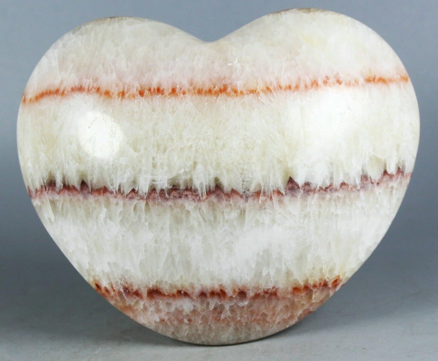 Natural Pork Stone Polishing Heart Shape Healing