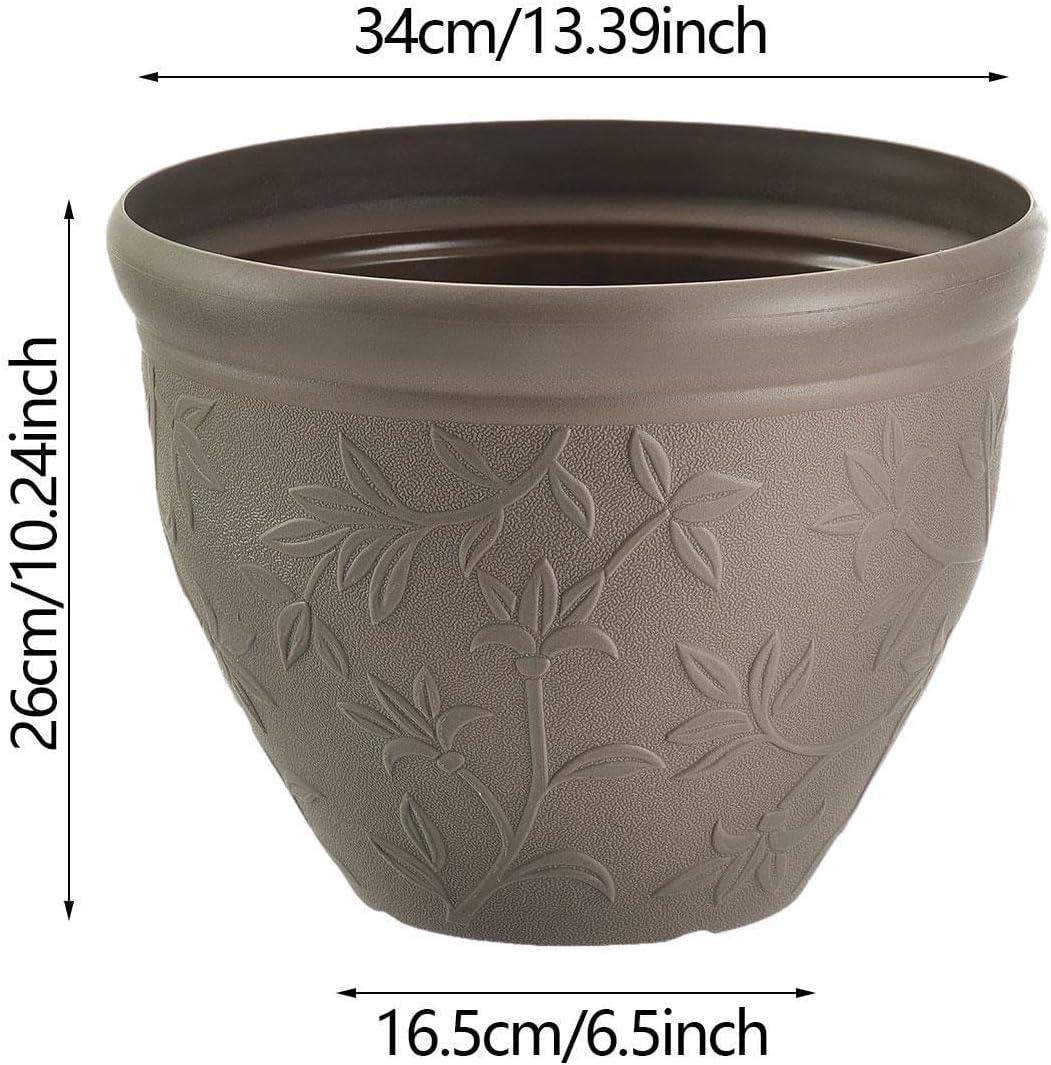 Tabletop Flower Pot Creative Dried Flower Decorative Vase for Home Office Balcony Garden