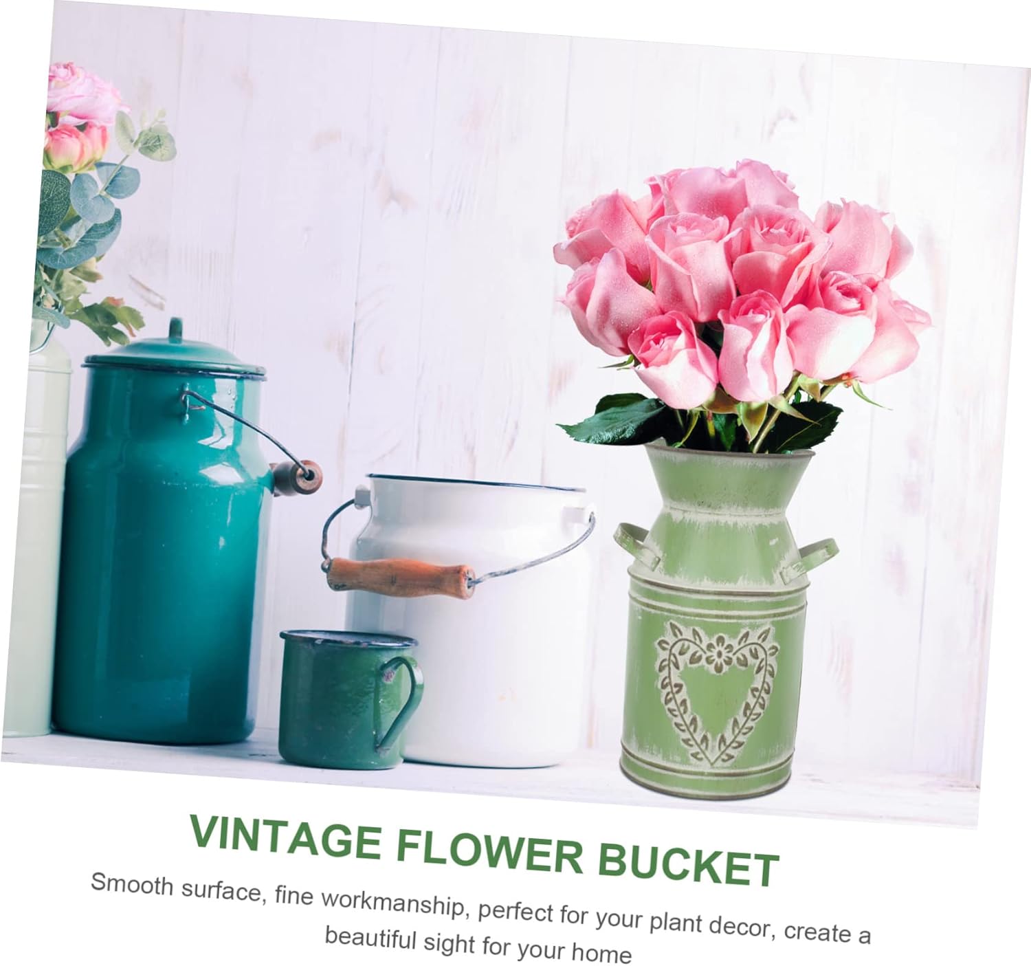 Balacoo Vintage Metal Arrangement Pot Holder