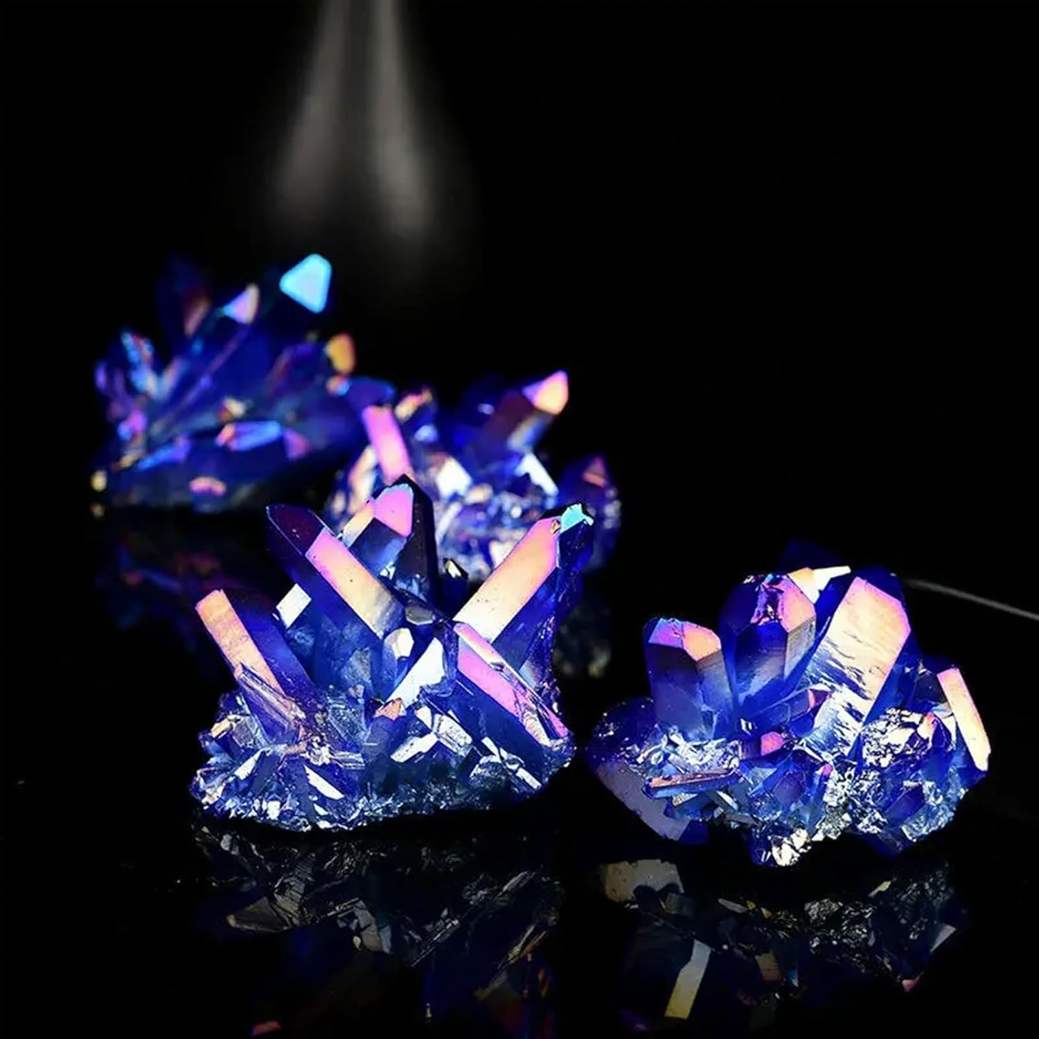 KatLin Blue Angel Crystal Cluster Healing Ornament