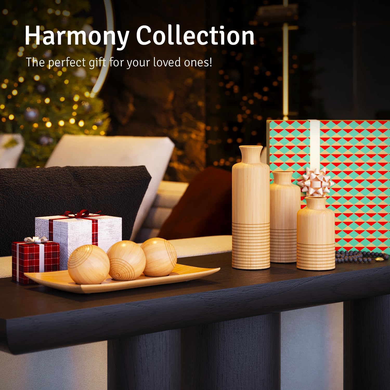 Creative Scents Harmony Vases Set of 3 - Home Decor