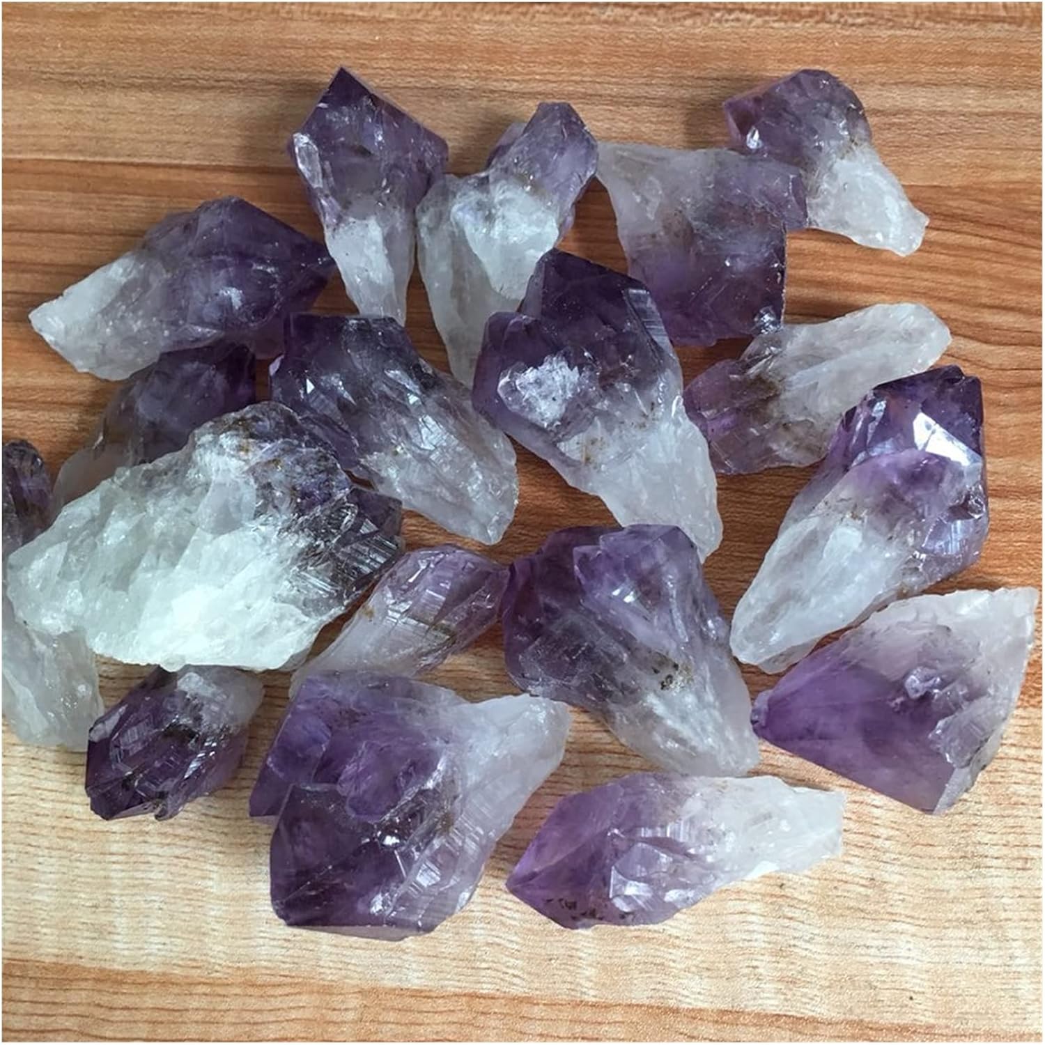 FIDEMM Natural Crystal Rough Stones 500g Super Seven Healing Stones