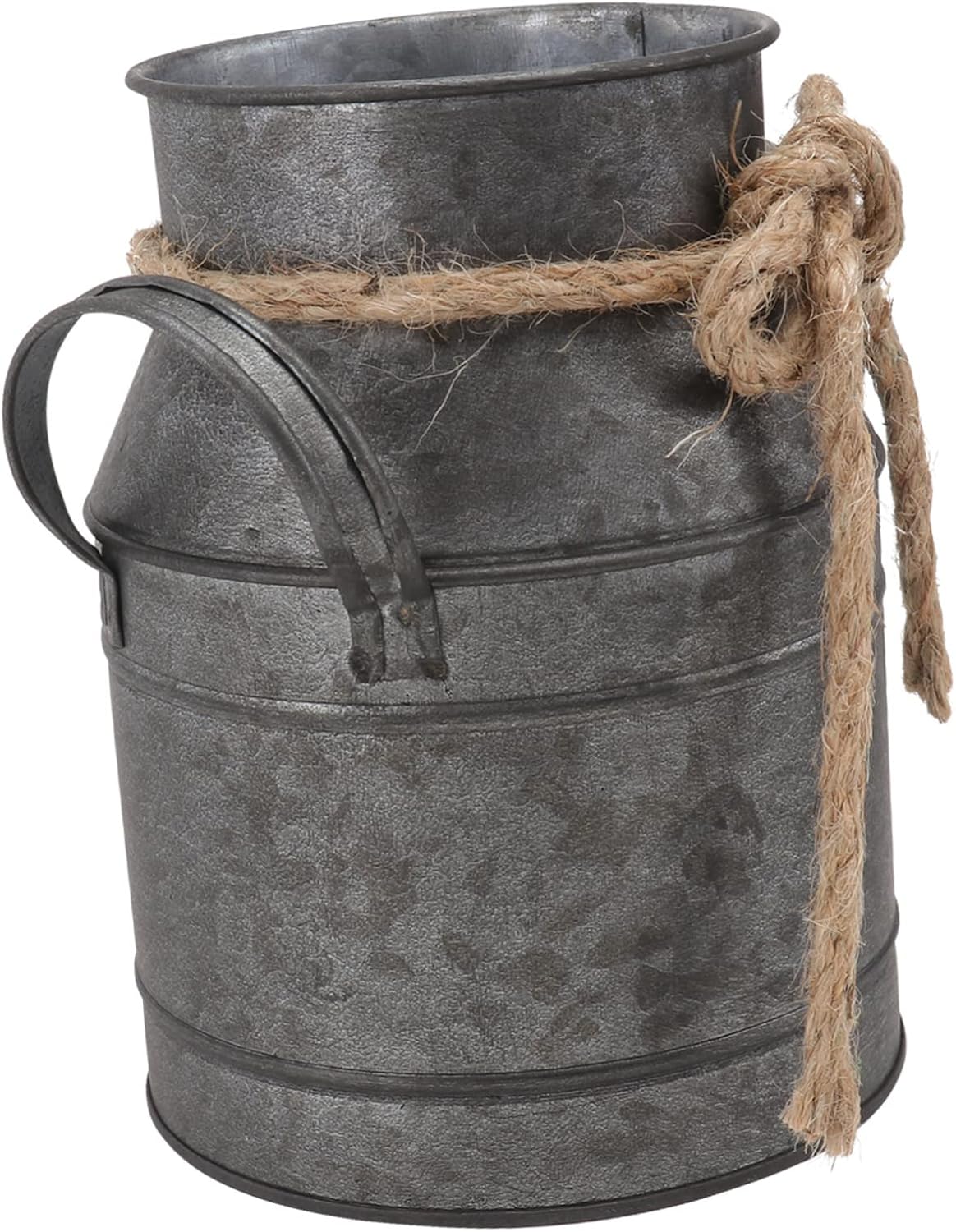 Ciieeo Iron Bucket Flower Pot Vintage Decor