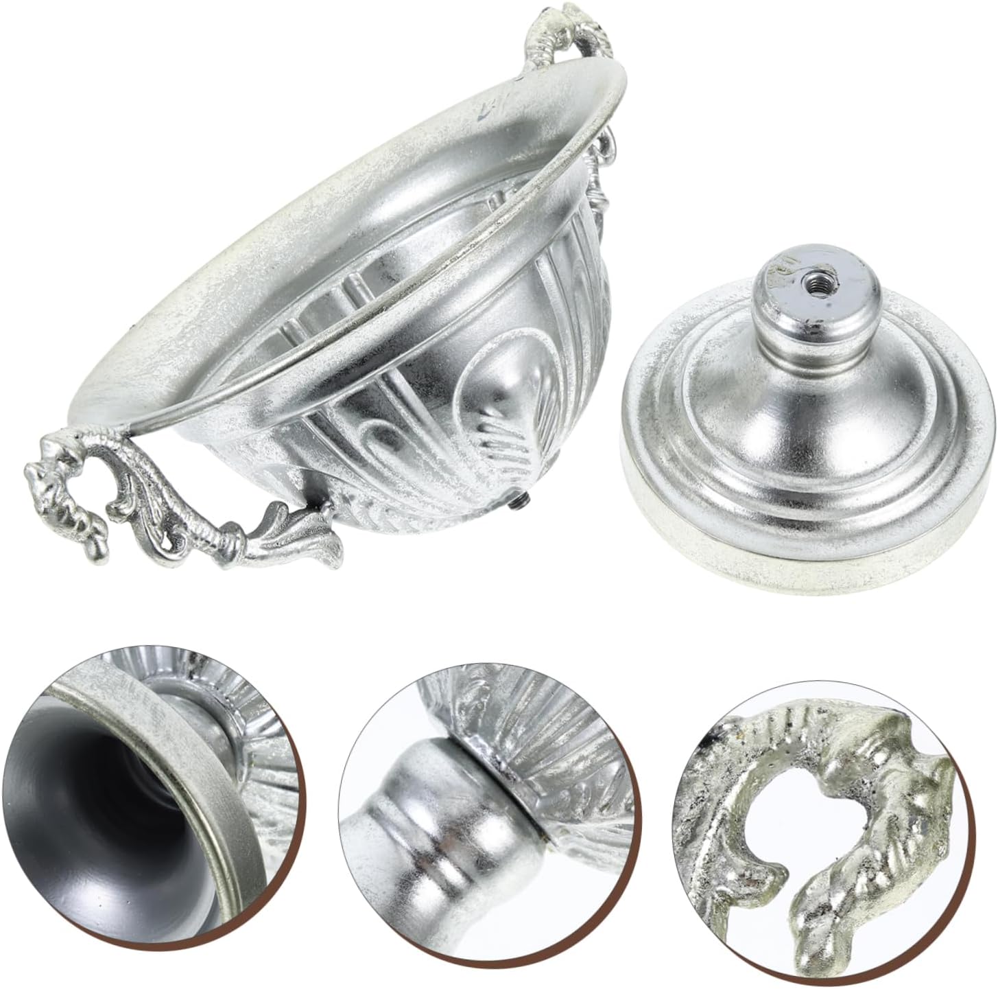 BESPORTBLE Vintage Style Iron Art Metal Vase for Home Decor