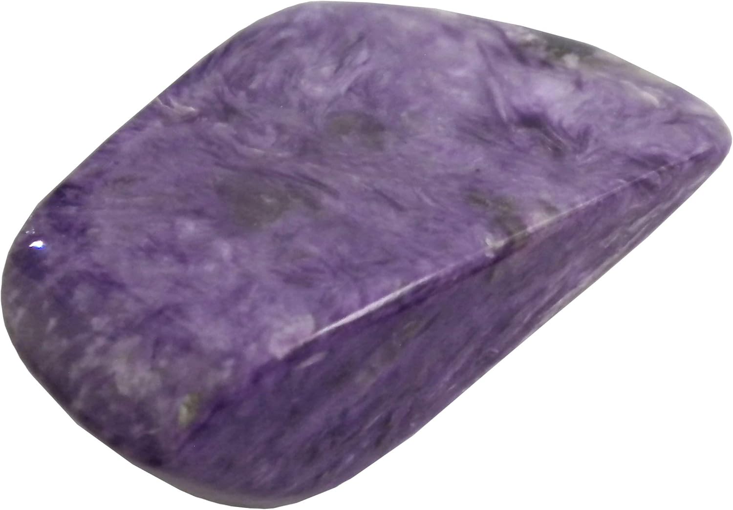 Charoite Polished Stone - 55 Grams 175 x 225 Inches