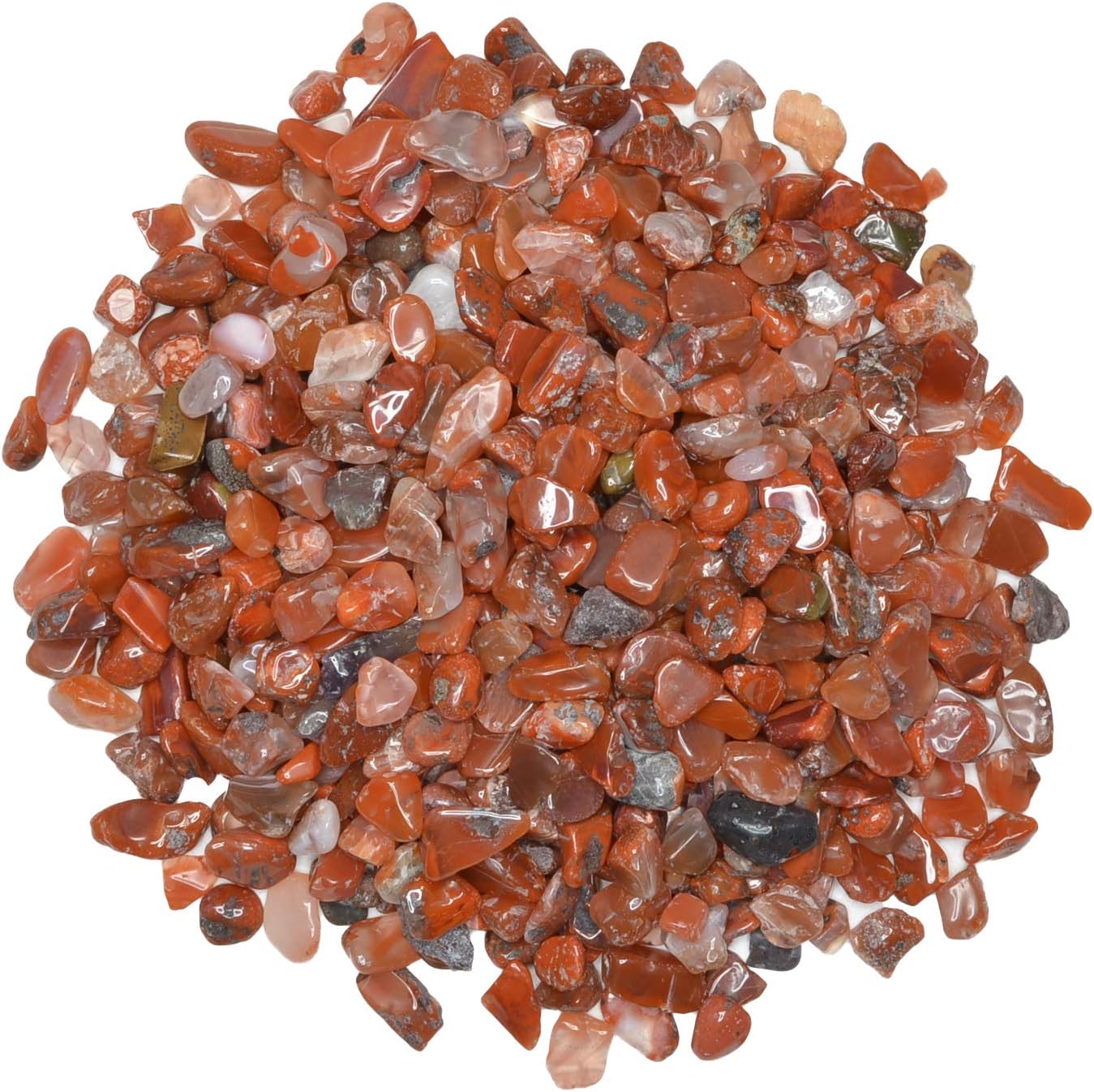 Hypnotic Gems 18 Lbs Polished South Redstone Rock Chips