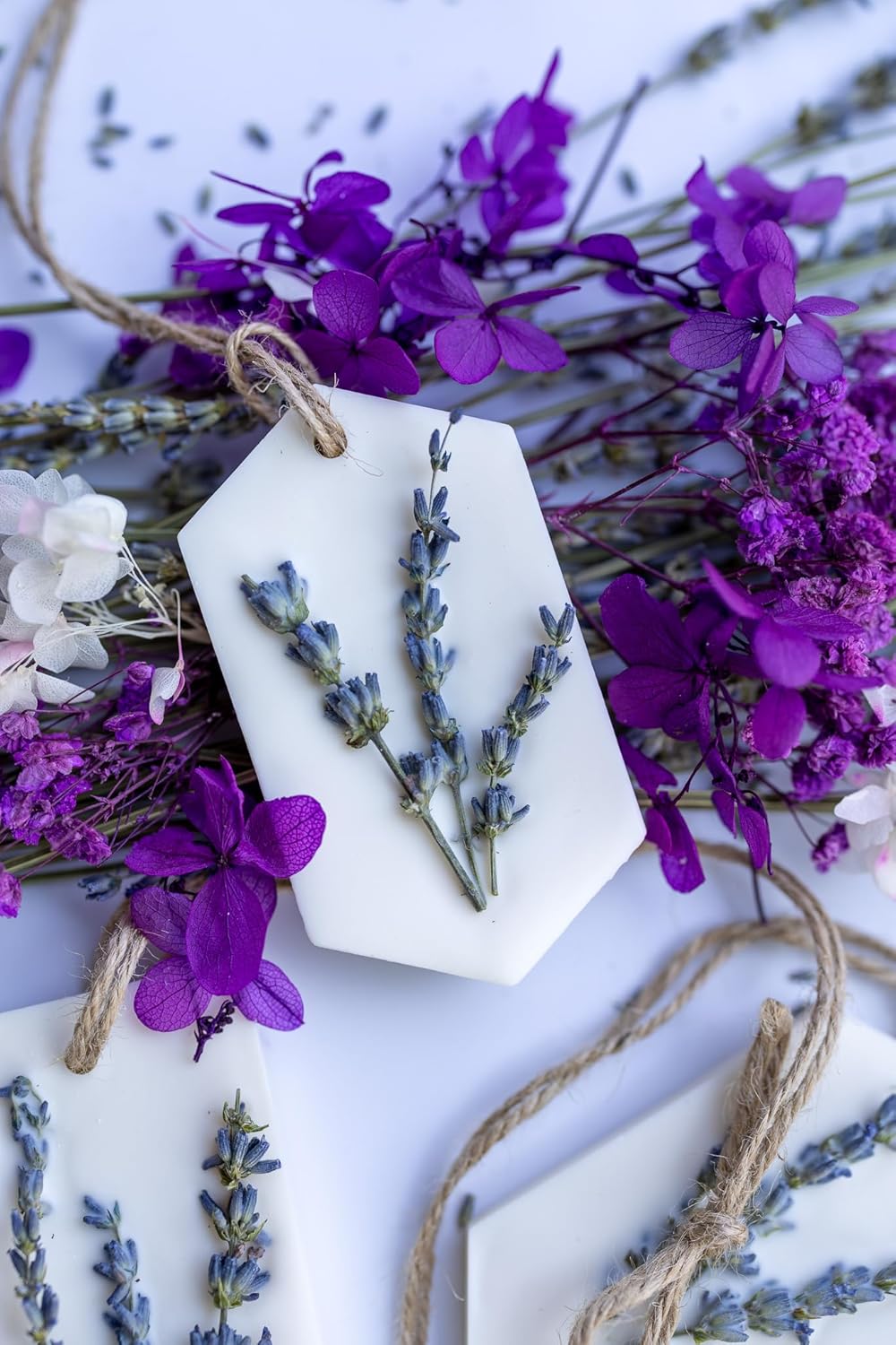 Lavender Soy Wax Sachets for Home and Car Freshness