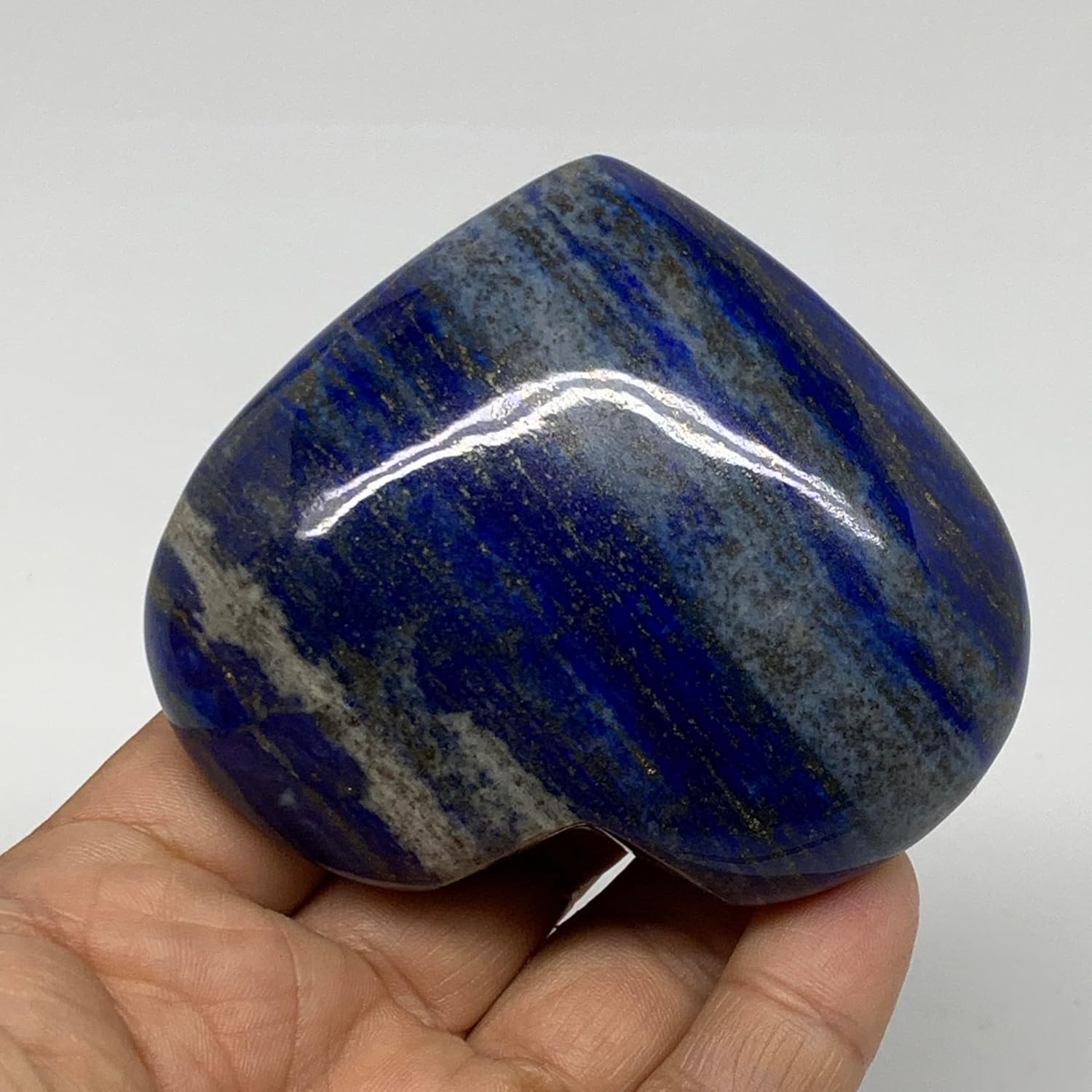 Natural Lapis Lazuli Heart Gemstone for Home Decor
