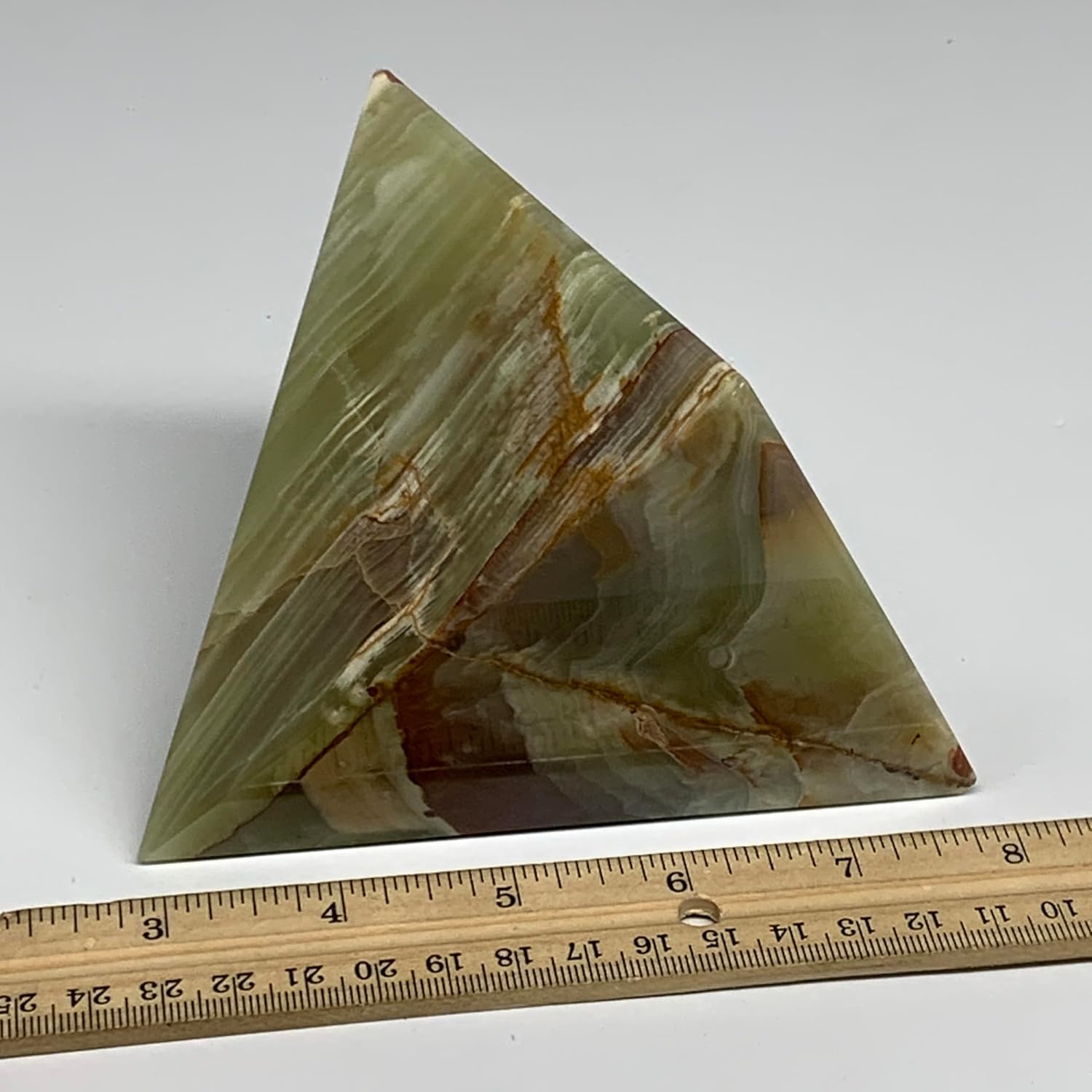 23 Lbs Large Natural Onyx Crystal Pyramid from Afghanistan