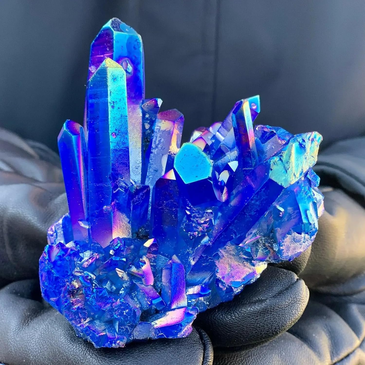 KatLin Blue Angel Crystal Cluster Healing Ornament