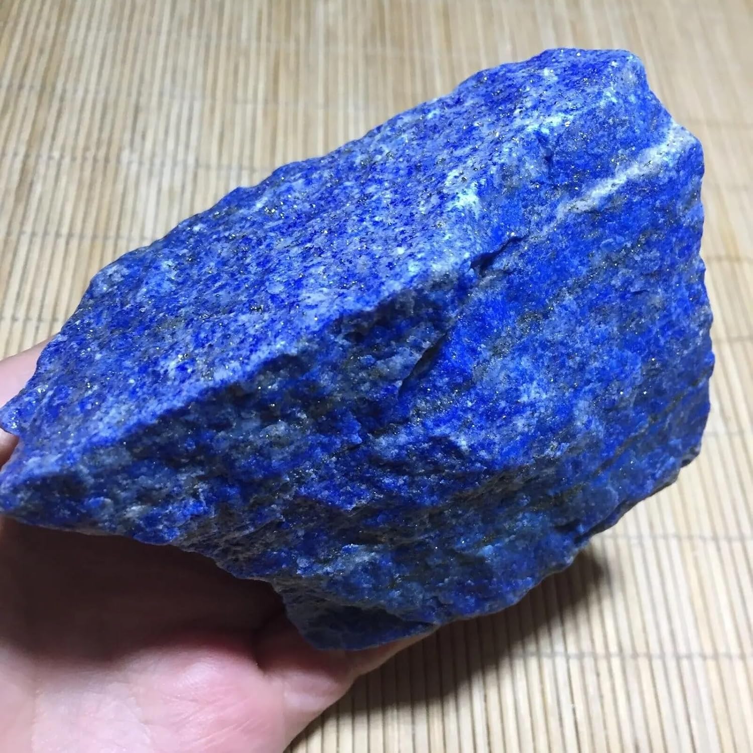 KatLin Lapis Lazuli Quartz Crystal Healing Stone 650-700g