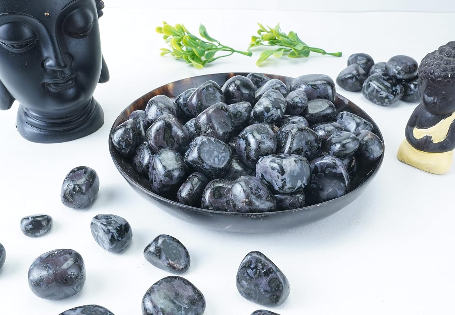 ZAICUS Natural Tumbled Stones Crystals Bulk Set