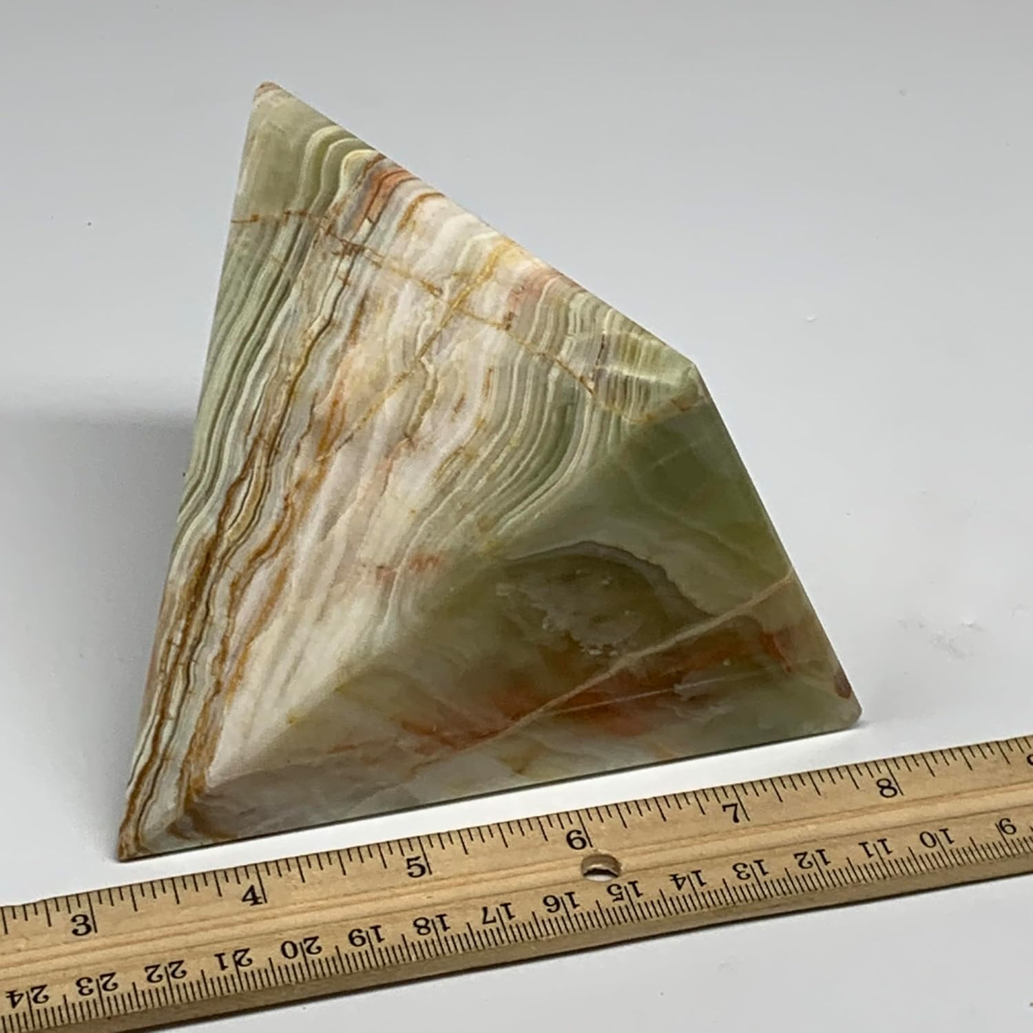 218 Lbs Large Natural Onyx Crystal Pyramid from Afghanistan