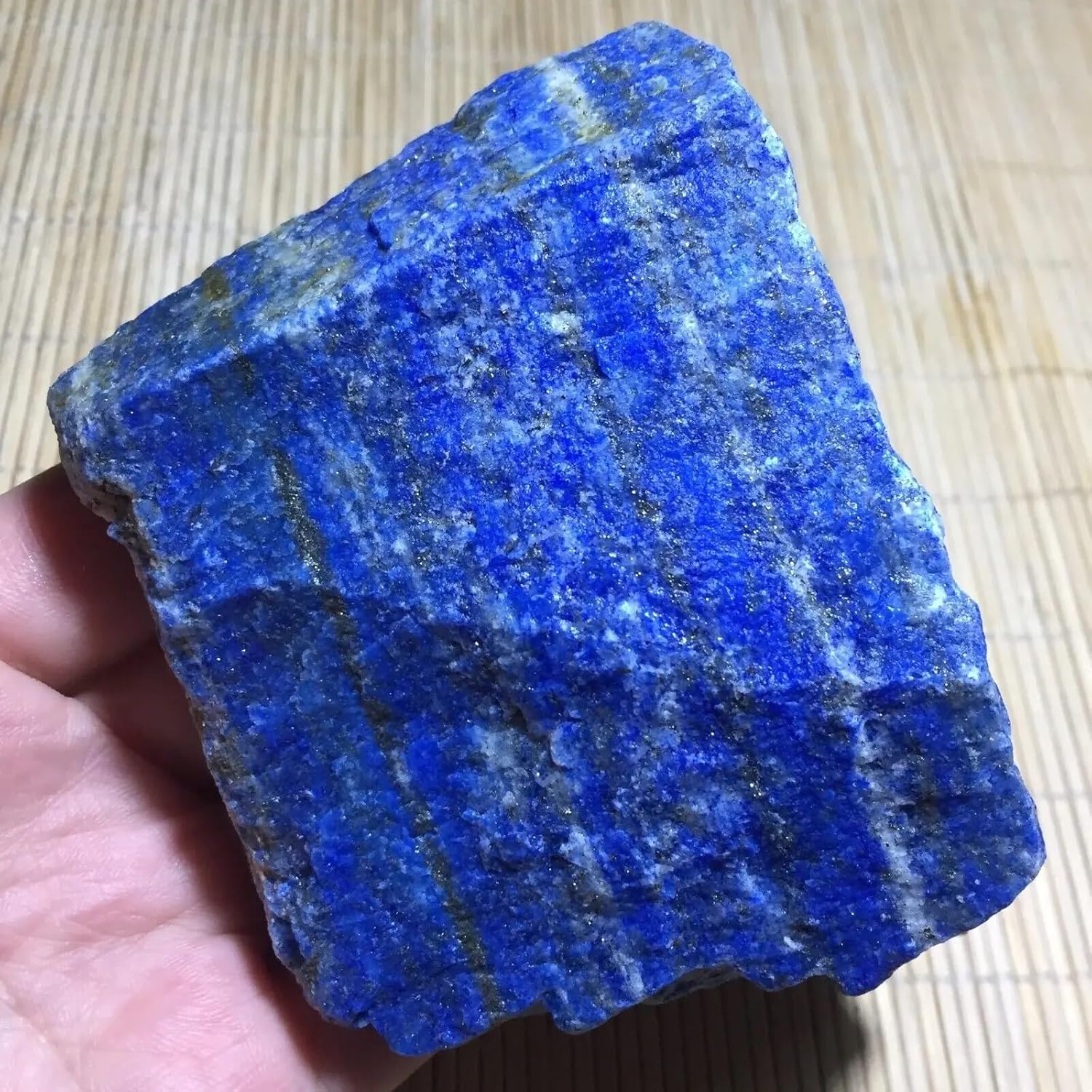 KatLin Lapis Lazuli Quartz Crystal Healing Stone 650-700g