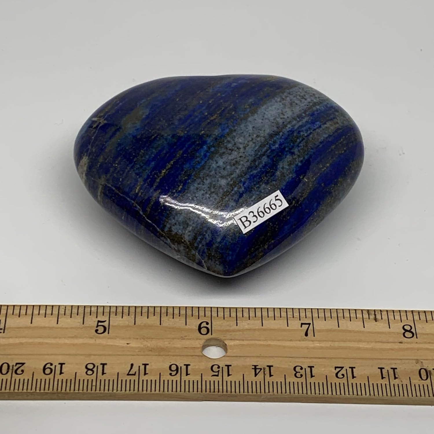 Natural Lapis Lazuli Heart Gemstone for Home Decor