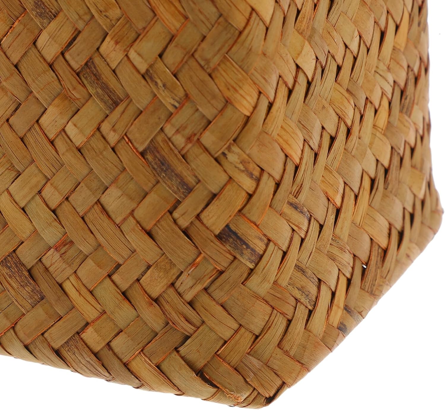 Alipis Natural Seaweed Wicker Vase Tall Plant Holder