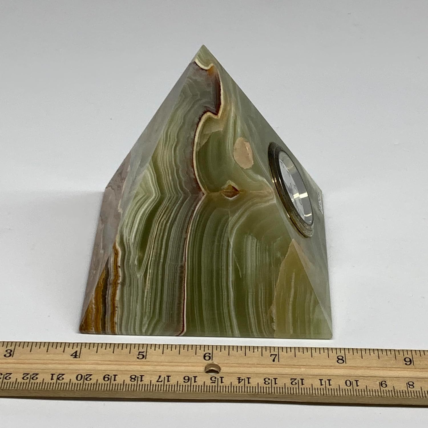 22 Lbs Large Polished Onyx Pyramid from Afghanistan