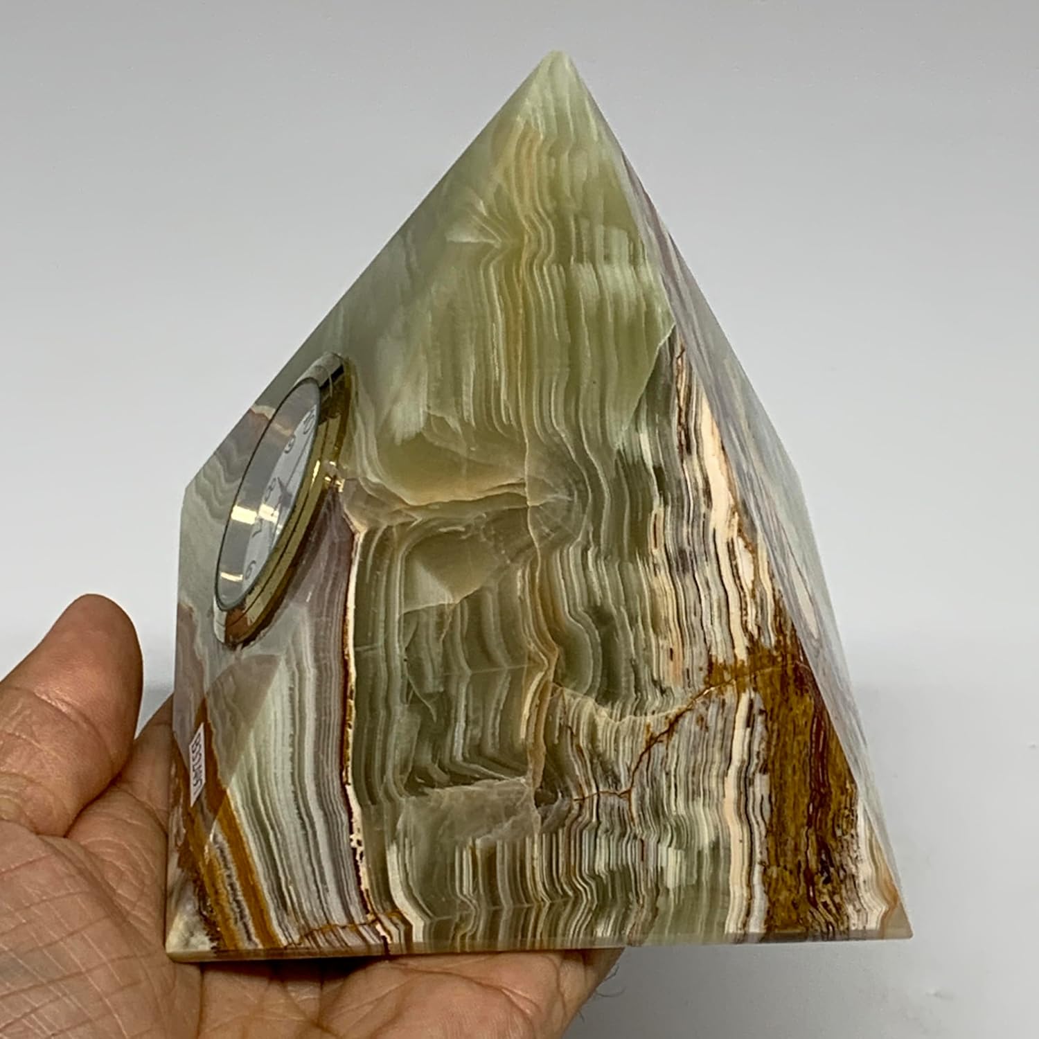 22 Lbs Large Polished Onyx Pyramid from Afghanistan