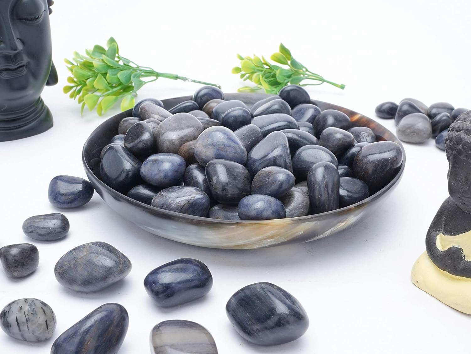ZAICUS Natural Tumbled Stones Crystals Bulk Set