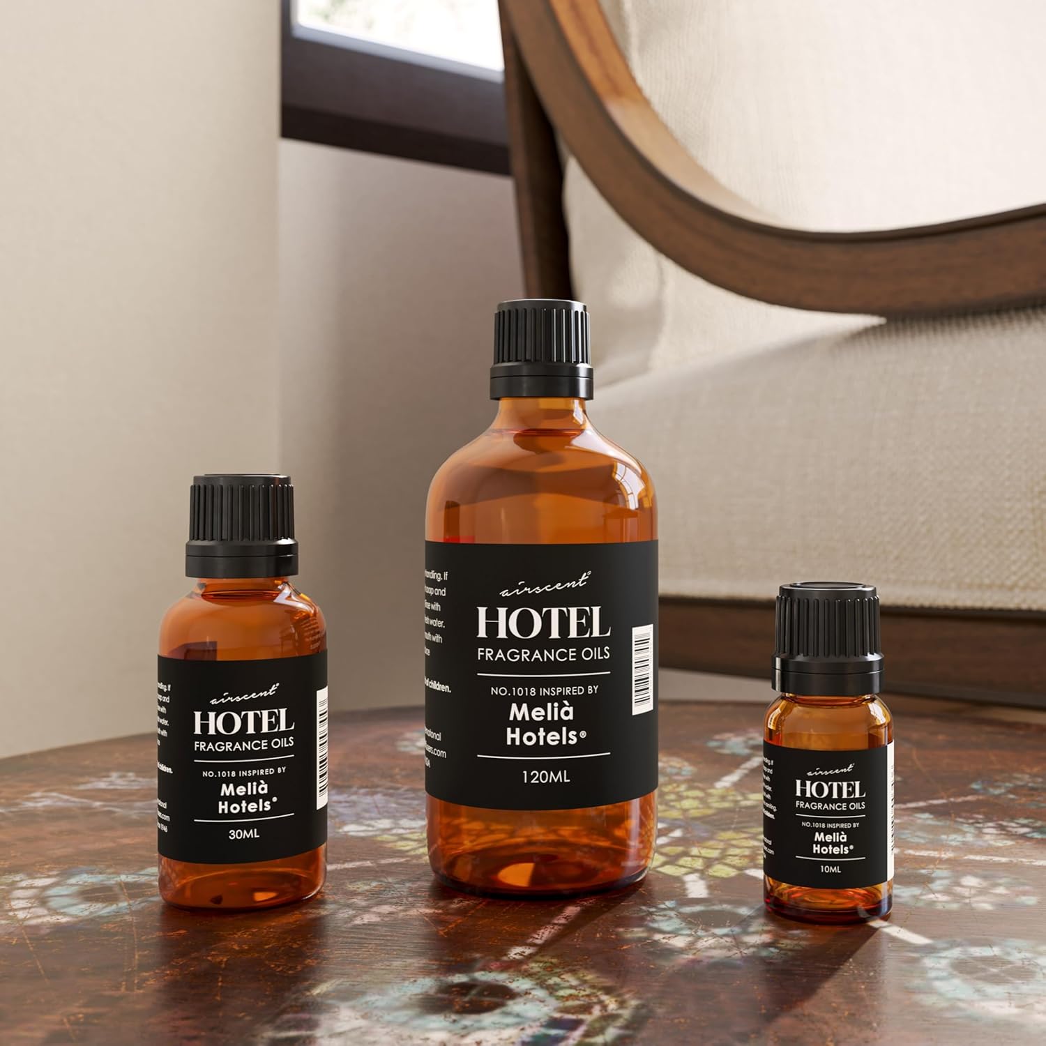 Air-Scent Hotel Diffuser Oil No 1018 - 10 ml Glass Bottle with Dropper