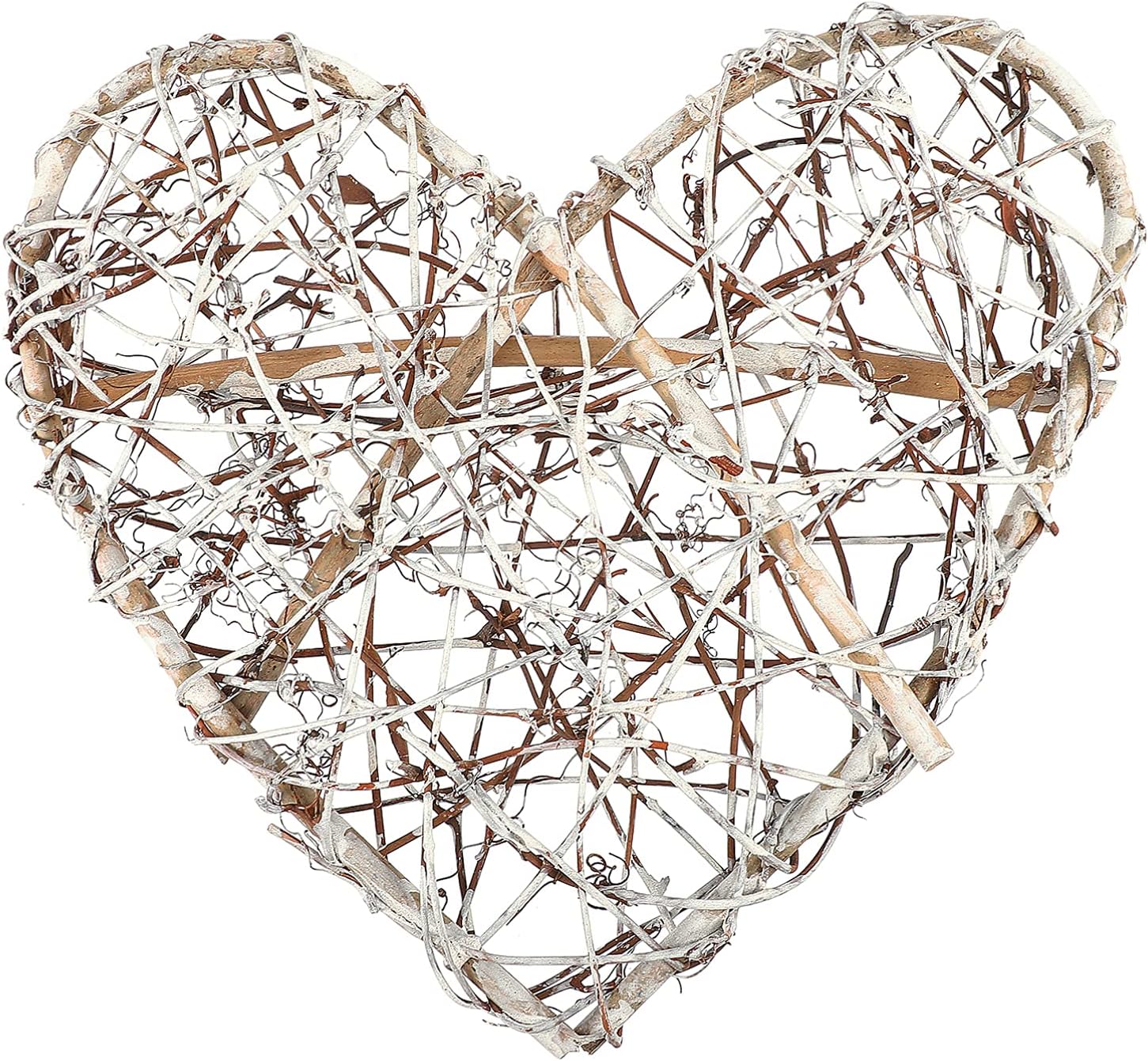 NUOBESTY Heart Shaped Wreath DIY Craft Project