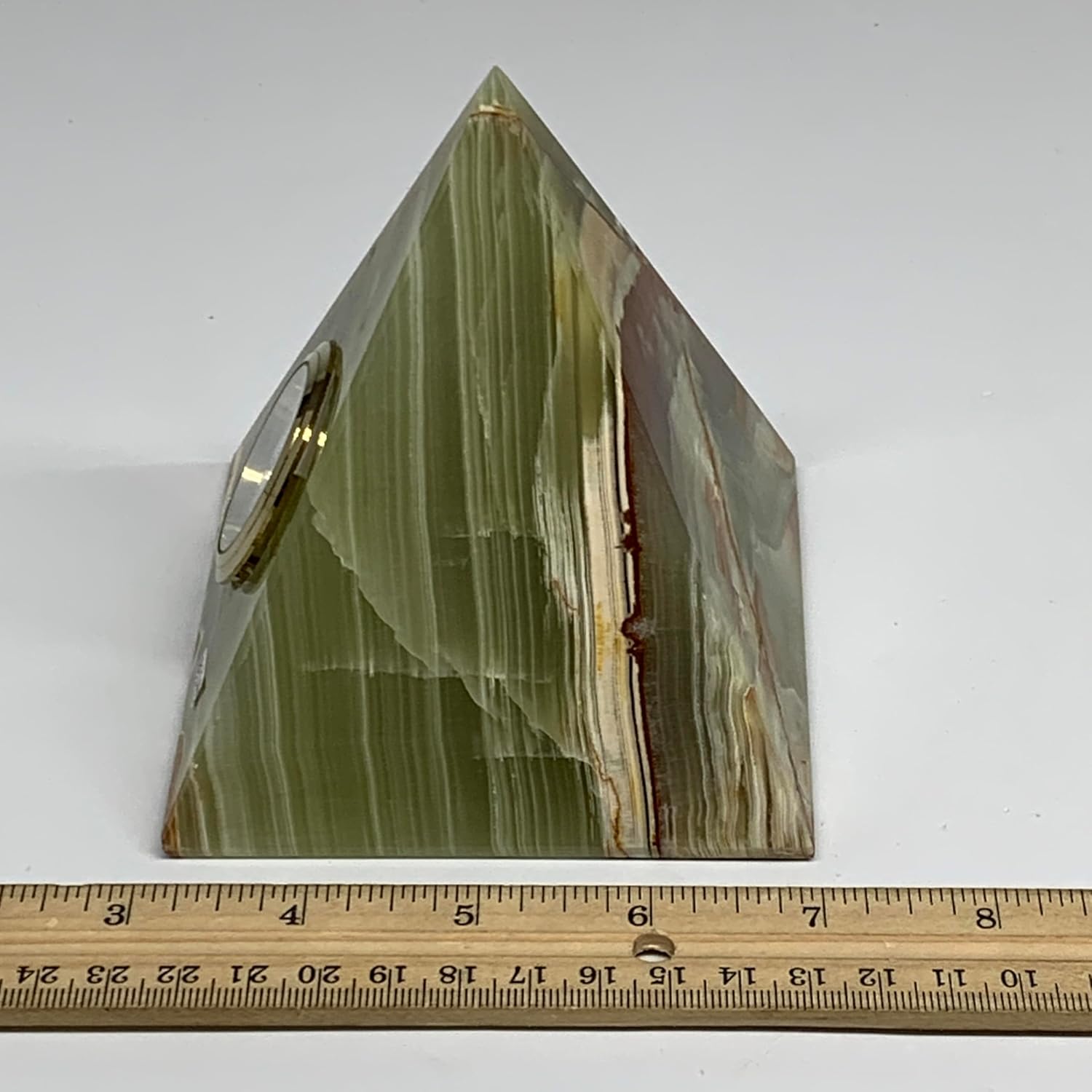 23 Lbs Large Natural Onyx Crystal Pyramid from Afghanistan